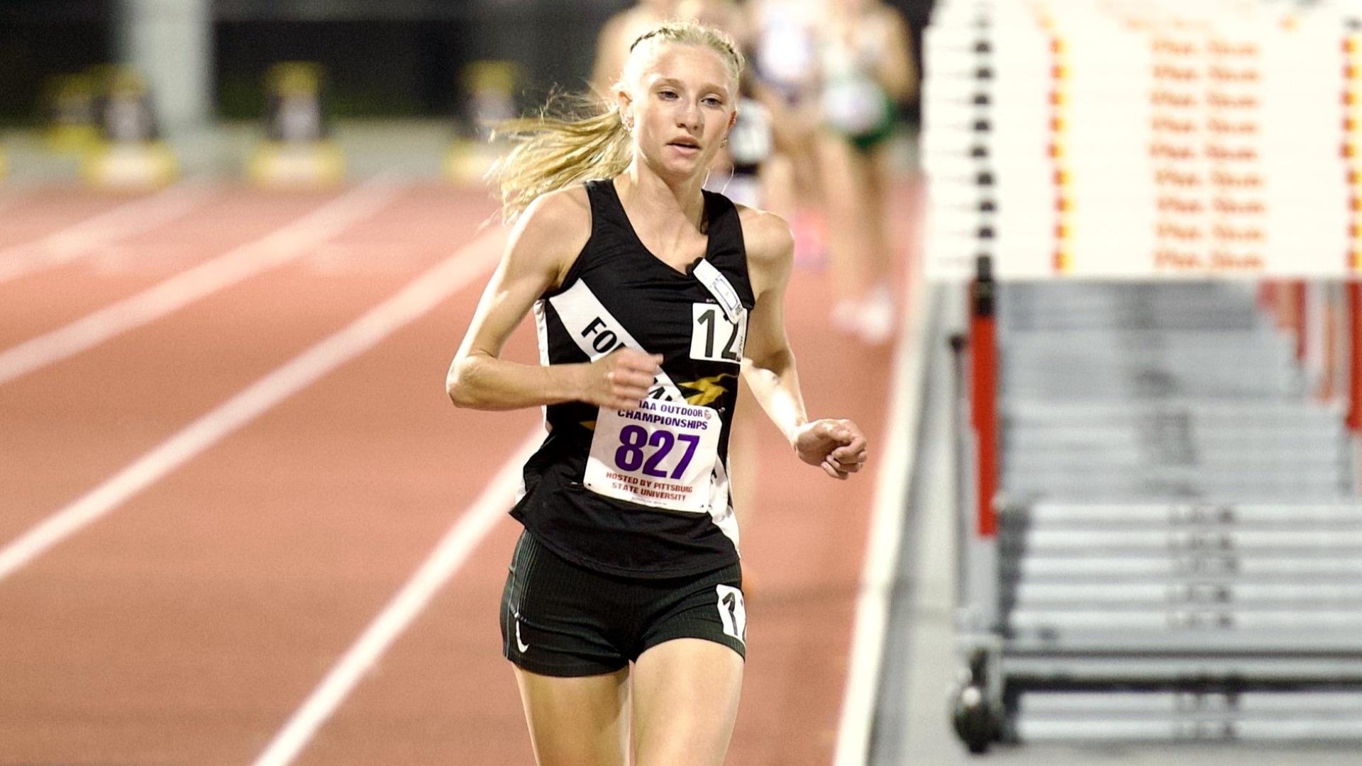 Emily McCullough 2026 MIAA Outdoor Championships 10,000m Champion