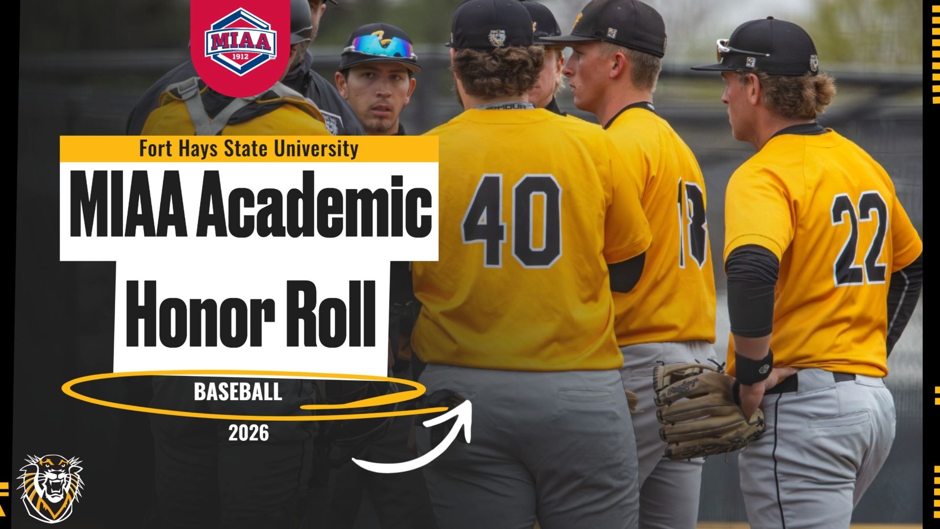 Baseball MIAA Academic Honor Roll 2026