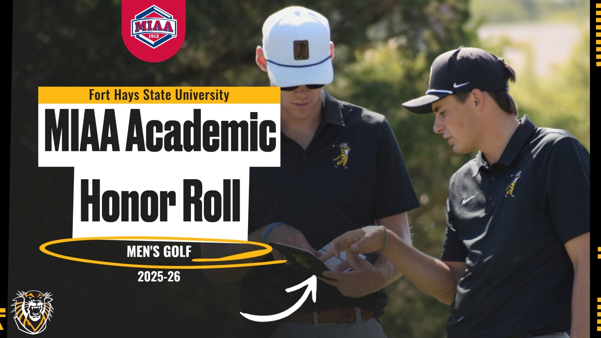 Men's Golf MIAA Academic Honor Roll 2026