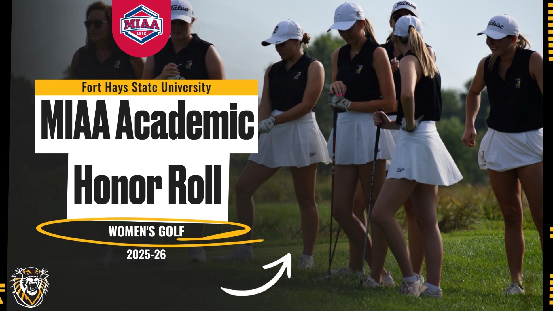 Women's Golf MIAA Academic Honor Roll 2026