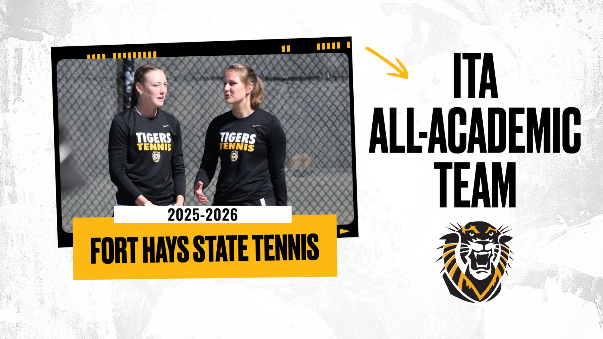 FHSU Tennis ITA All-Academic Team release for 2025-26