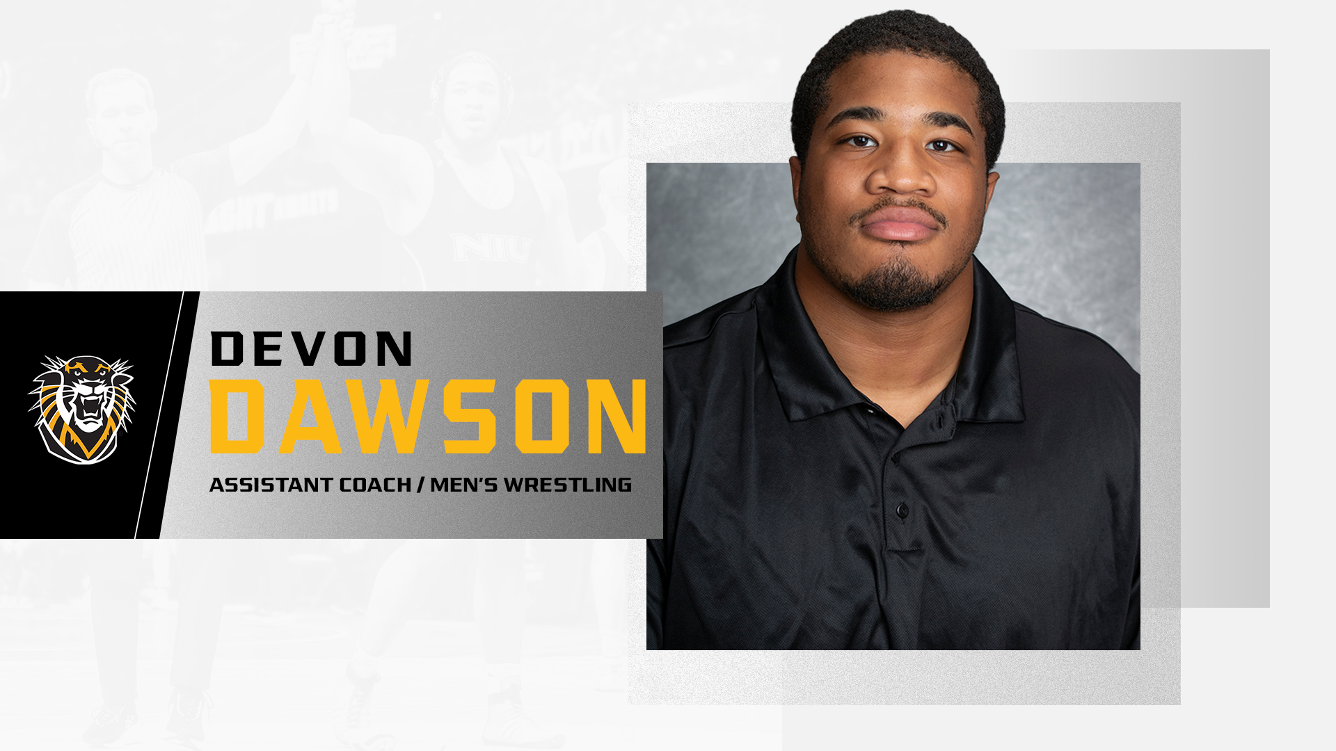 Devon Dawson Men's Wrestling Assistant Coach 2026