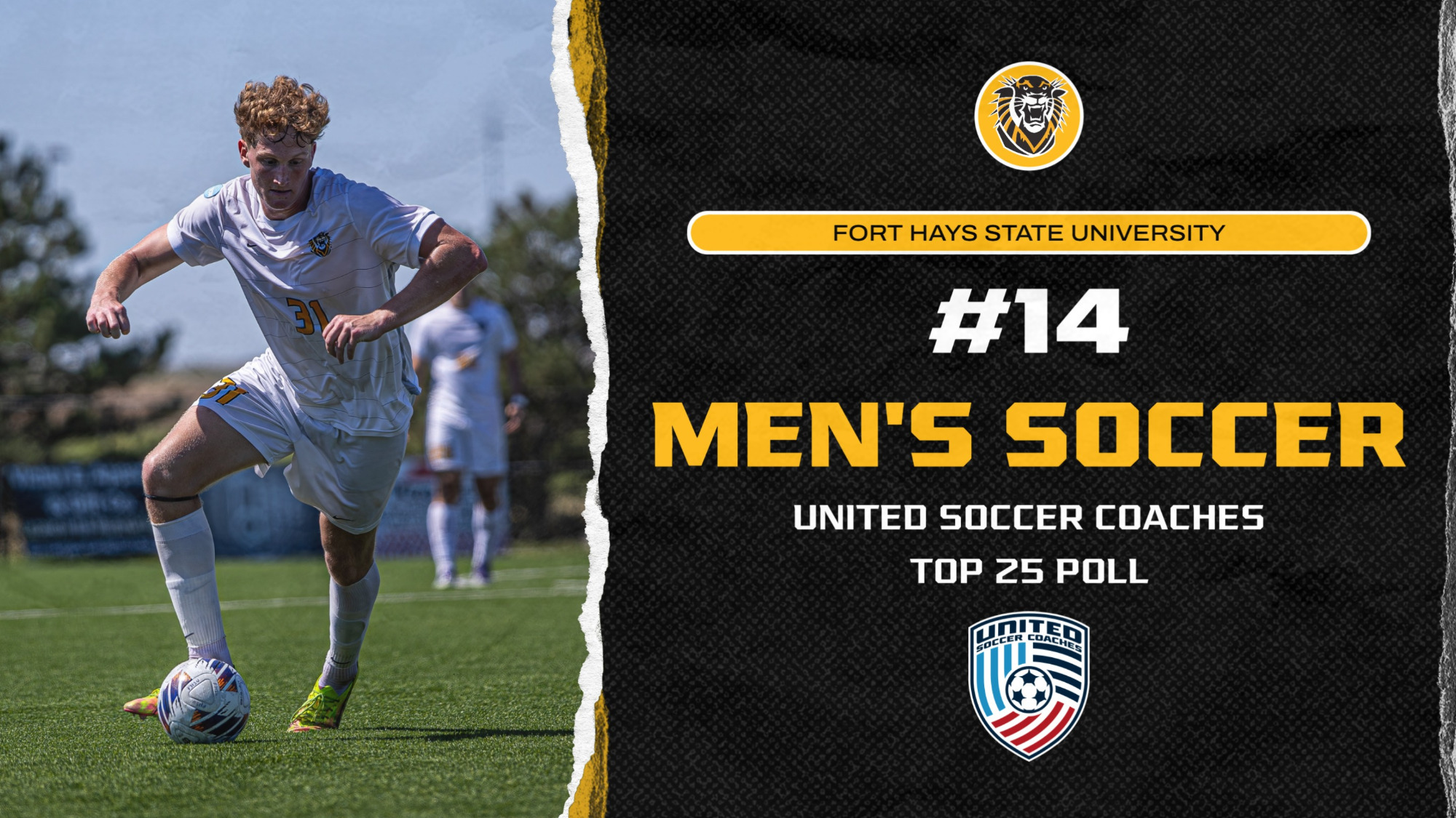 Men's Soccer Top 25 release 9-1-26