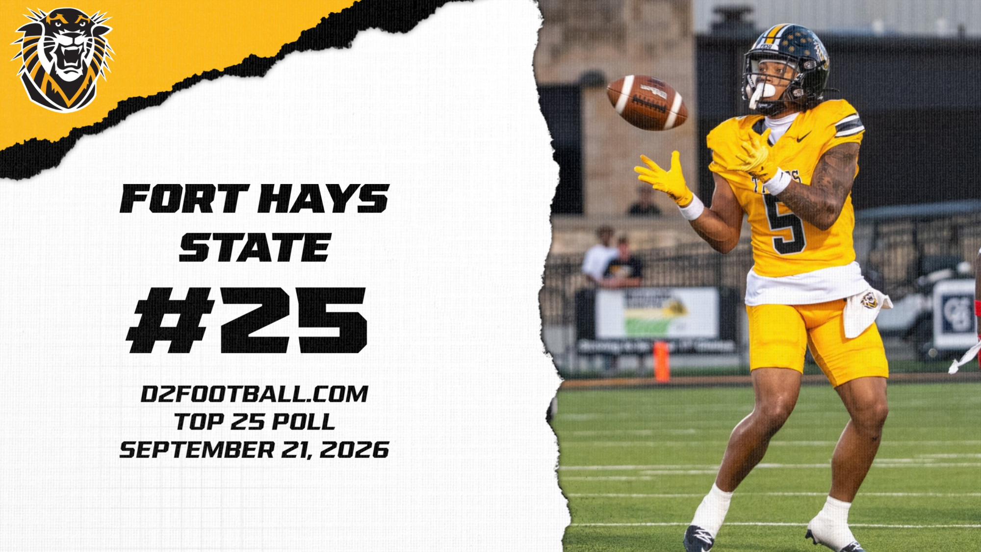 D2Football.com Top 25 Poll - 9-21-26