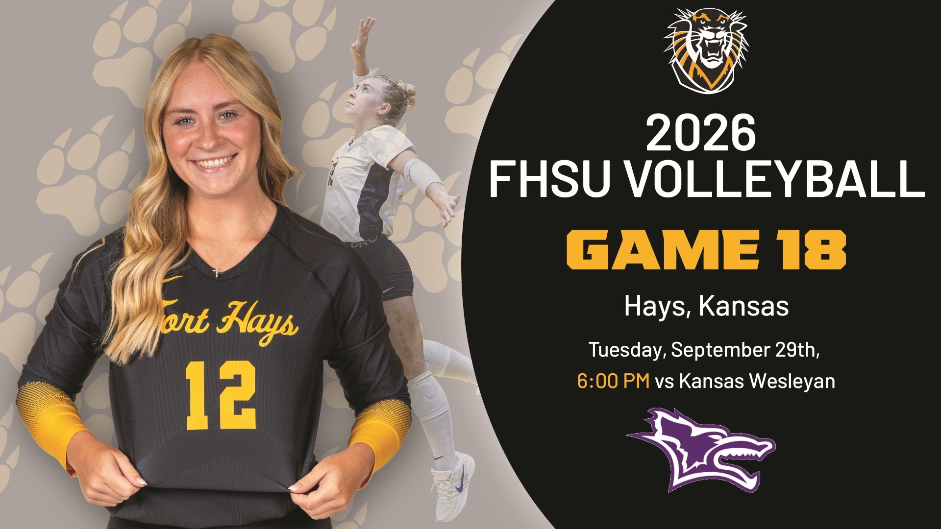 Volleyball match preview vs KWU 9/29/26