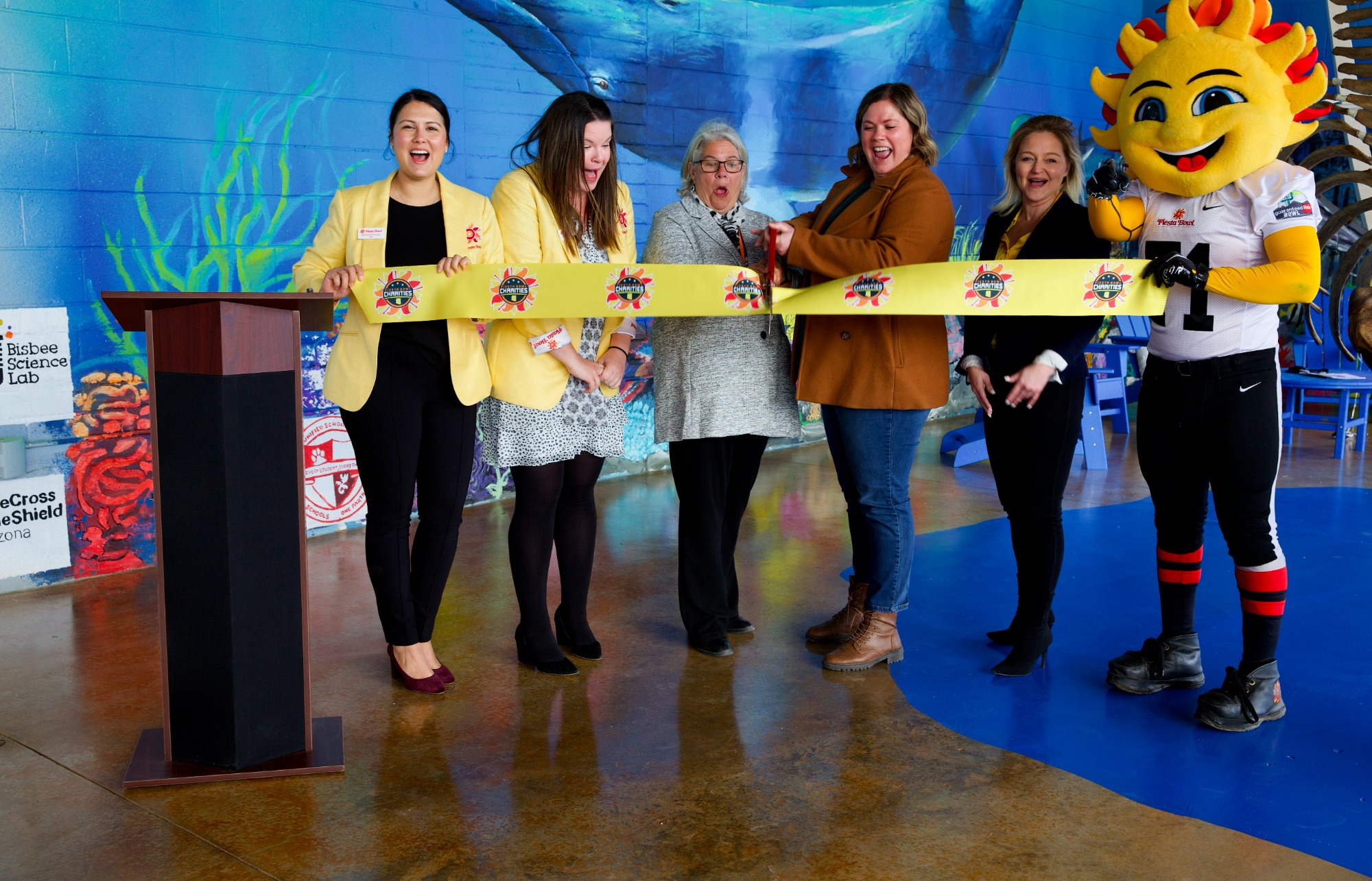 Fiesta Bowl Charities Community Resource Room Unveiled at Bisbee Science Lab Fiesta Bowl