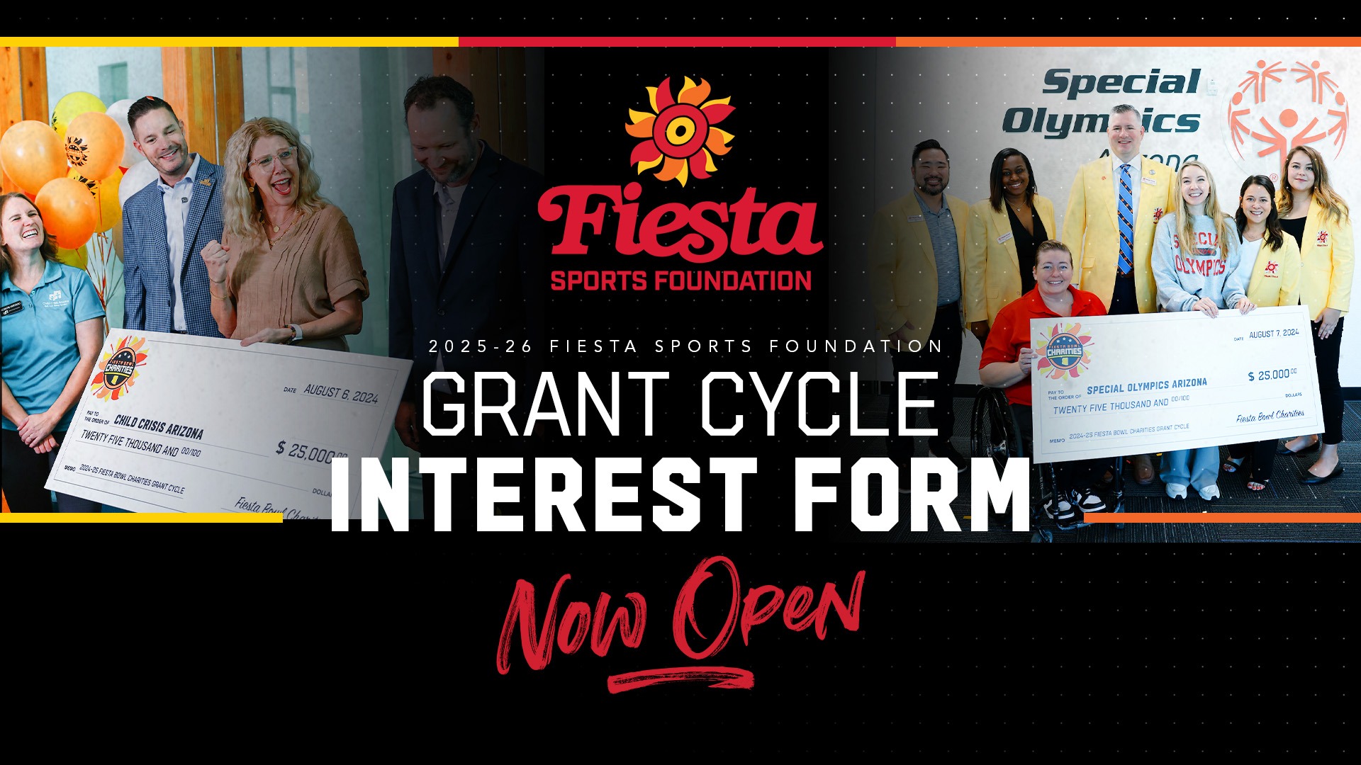 FSF Grant Cycle Interest Form Open 2025-26