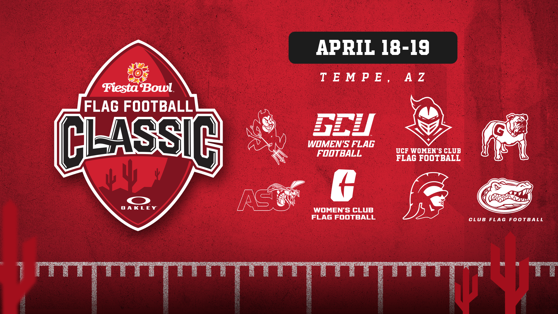 Flag Football Classic Official 16x9 Graphic Header