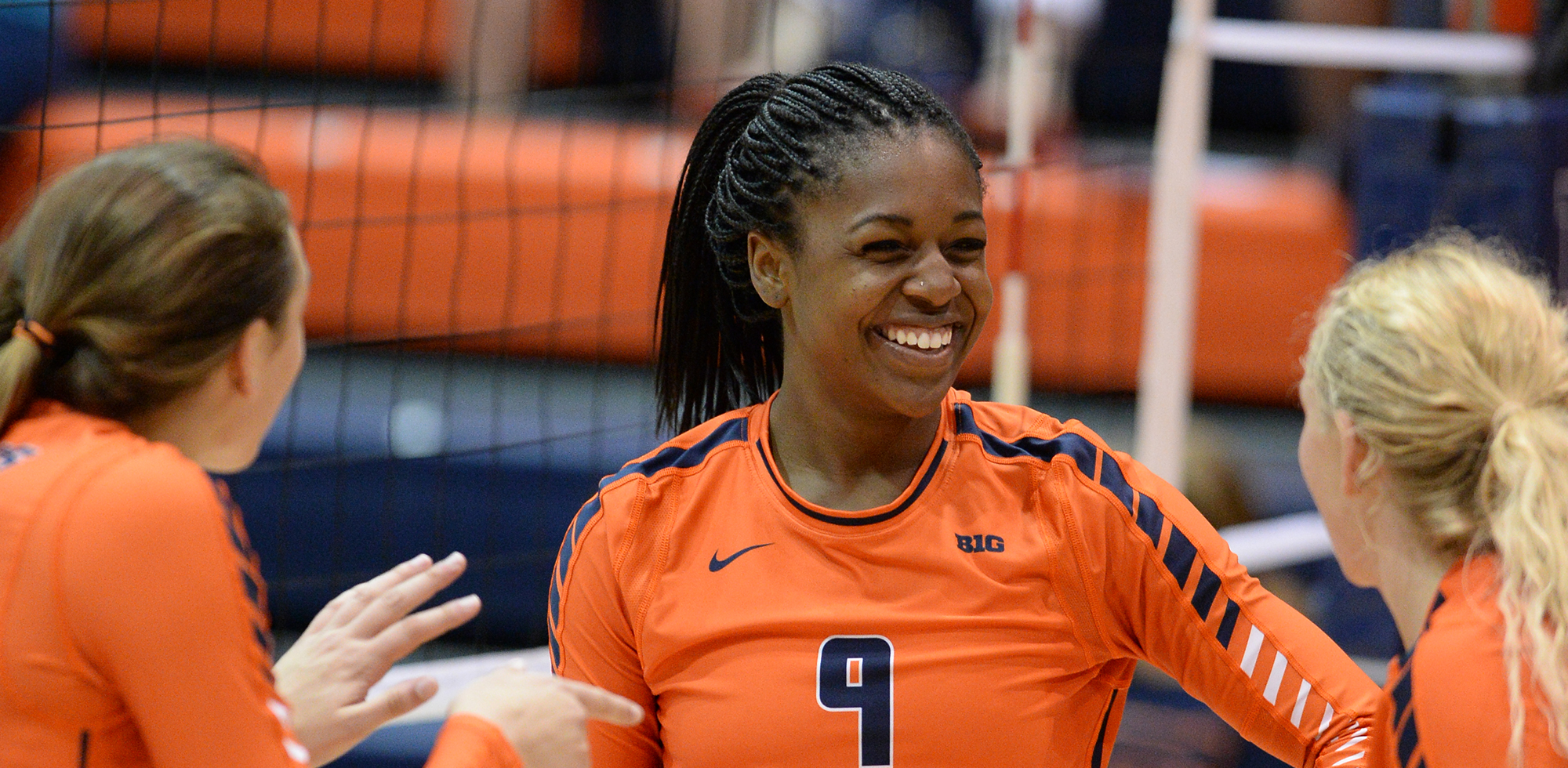 Naya Crittenden - Illinois Volleyball Scrimmage 2015