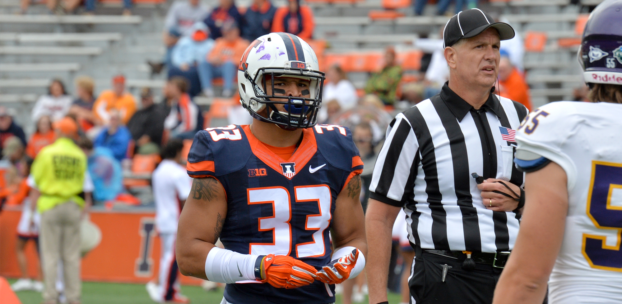 Tré Watson 2017 Football University of Illinois Athletics