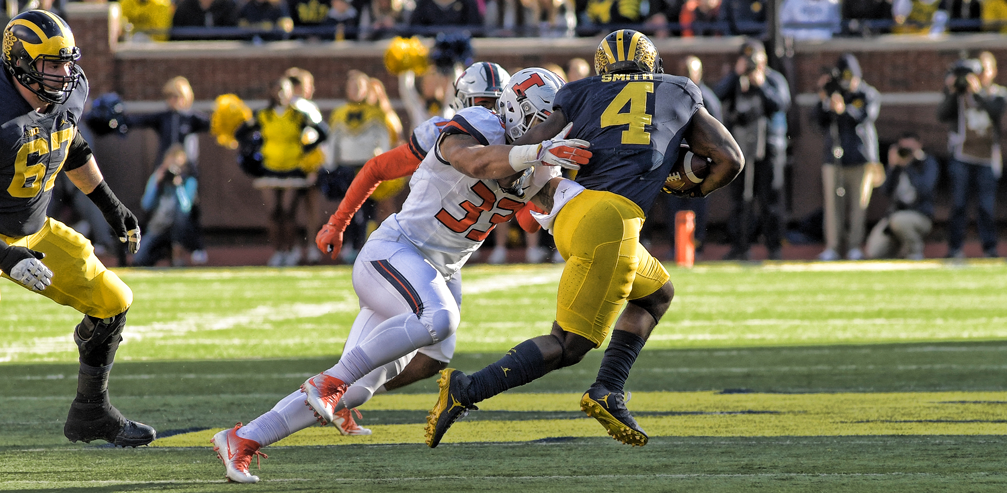 Tré Watson 2017 Football University of Illinois Athletics