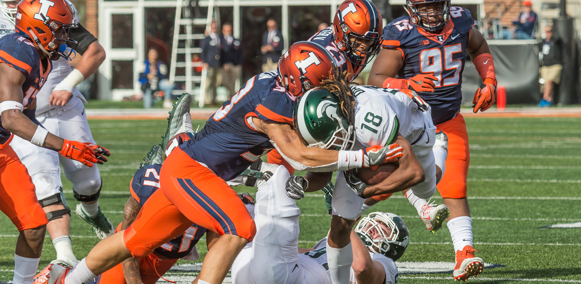 Tré Watson 2017 Football University of Illinois Athletics