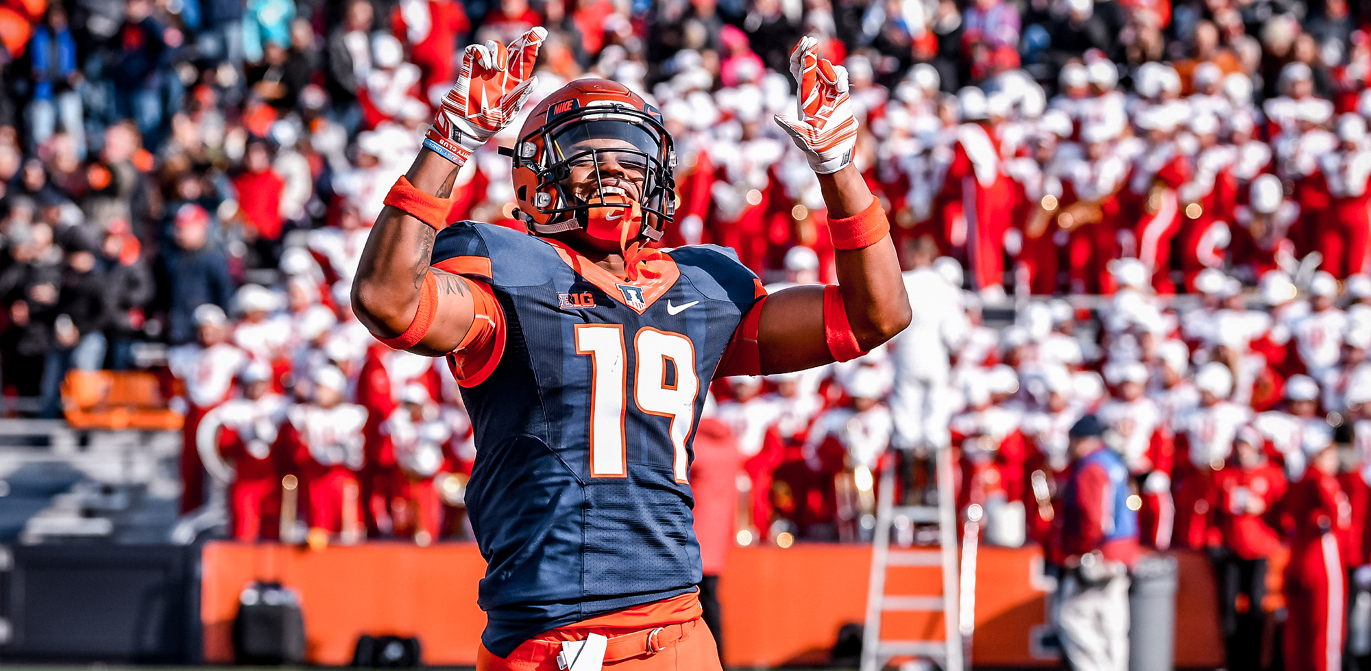 Lou Dorsey 2017 Football University of Illinois Athletics