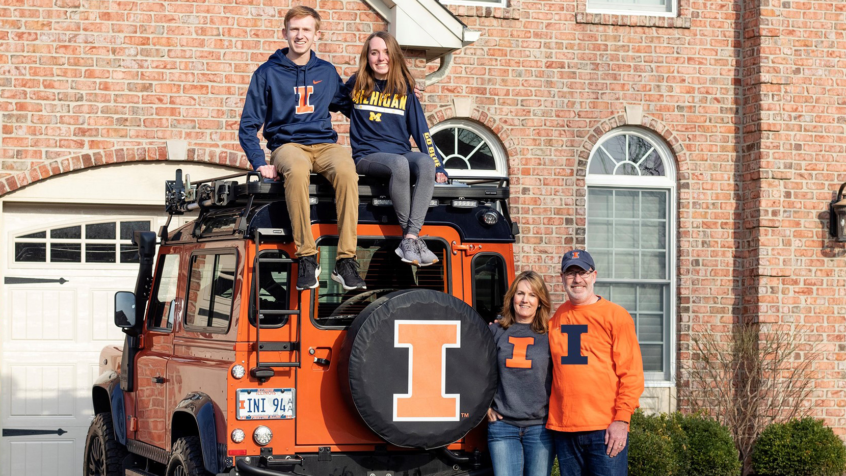 Kelly and Jill Mark and family