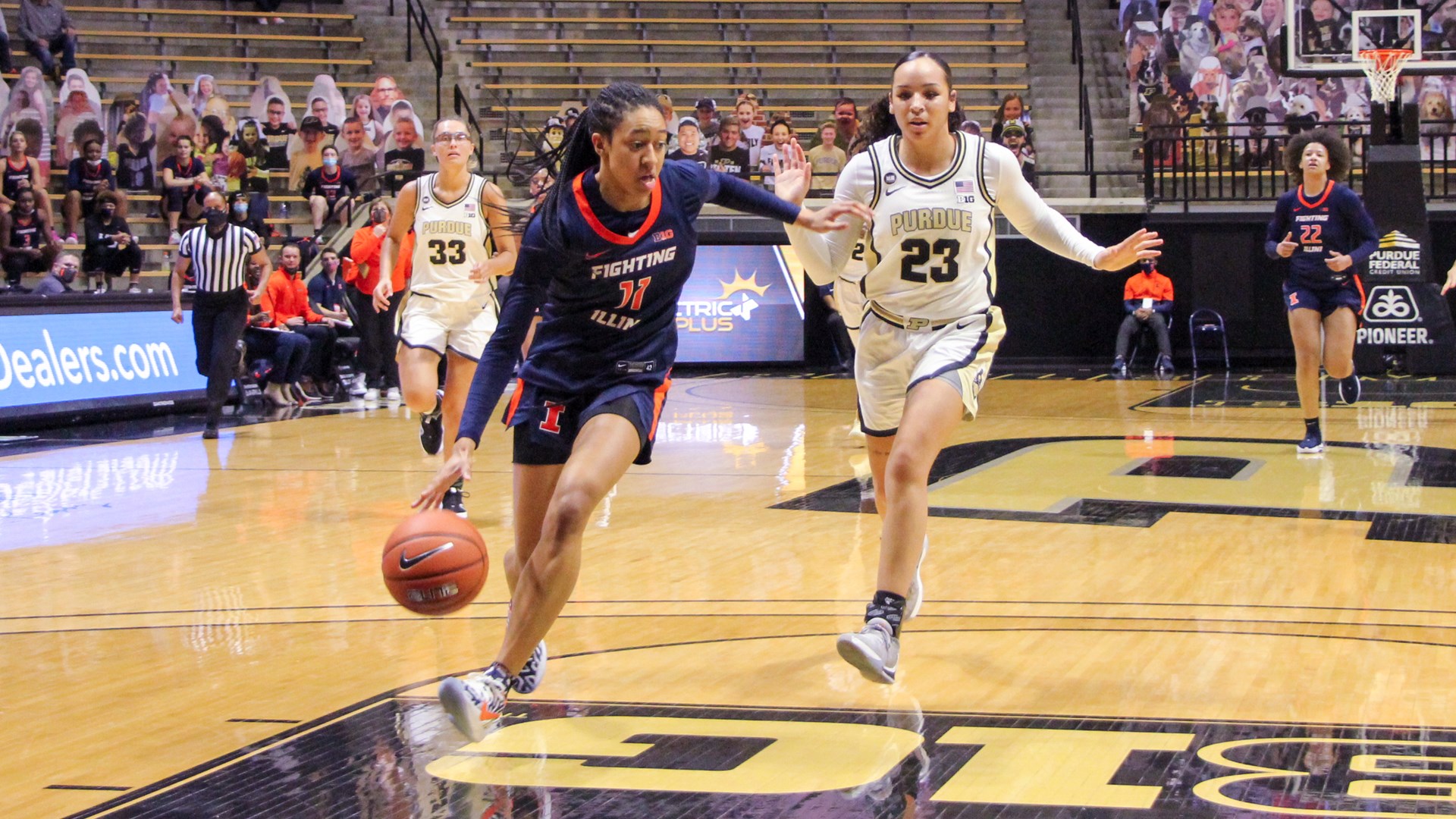 Jada Peebles 202324 Women's Basketball University of Illinois