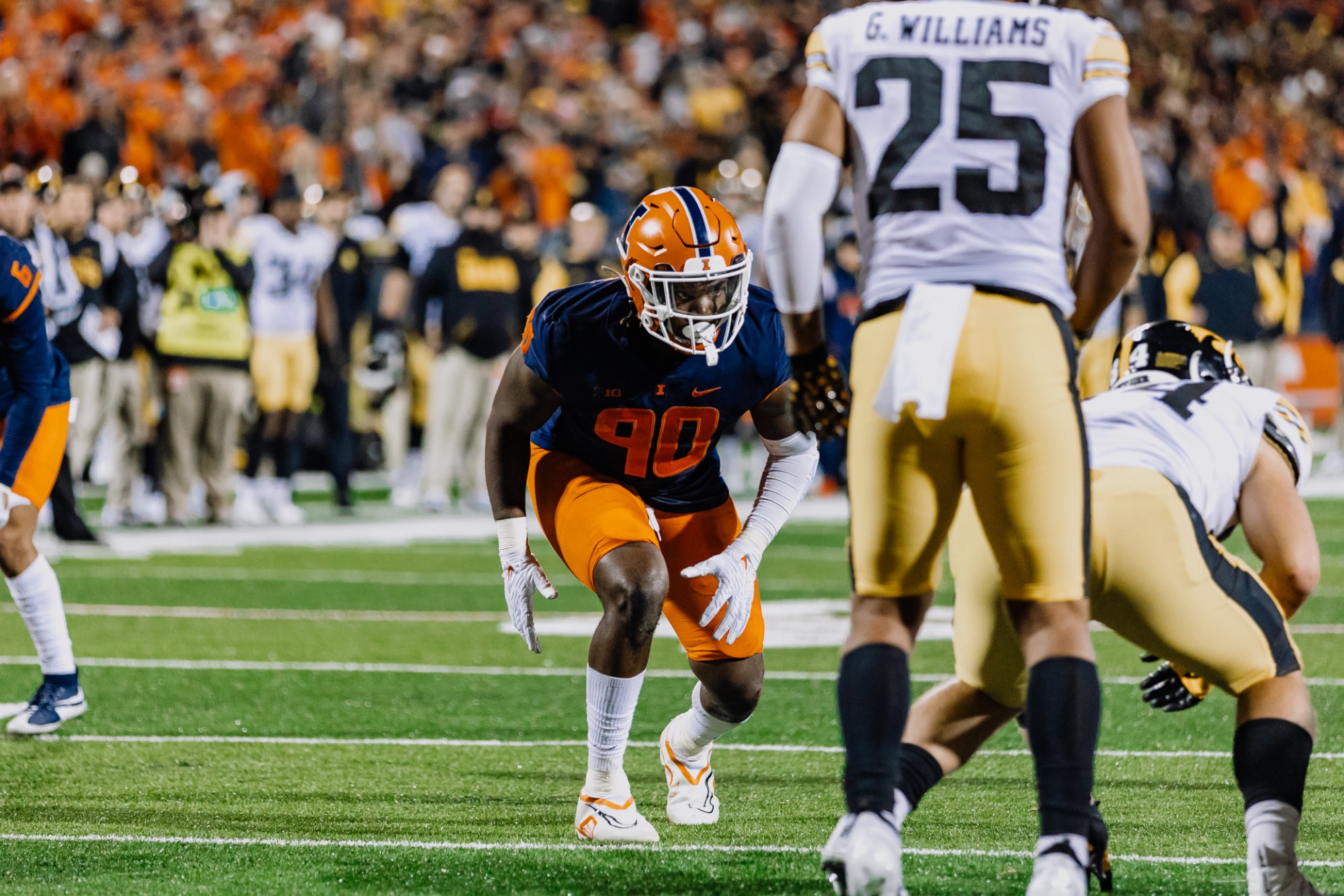 Alec Bryant 2023 Football University of Illinois Athletics