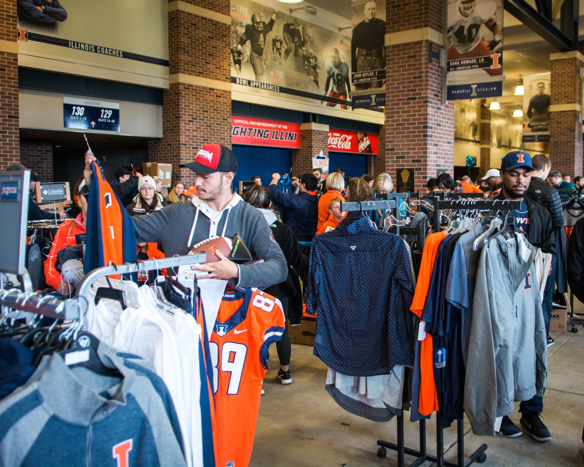 Gameday Spirit Merchandise Sale at Memorial Stadium