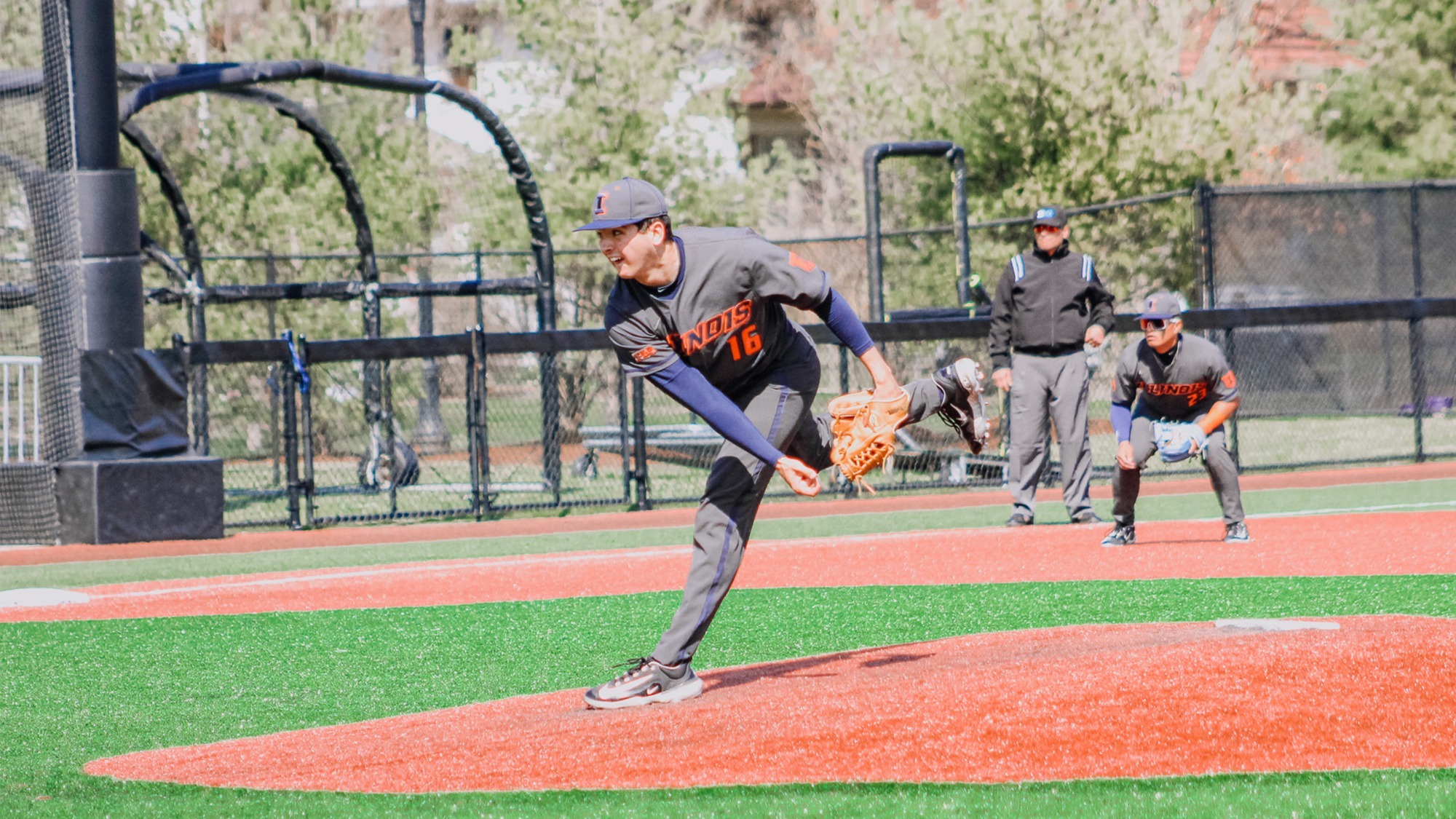 Jake Swartz 2023 Baseball University of Illinois Athletics