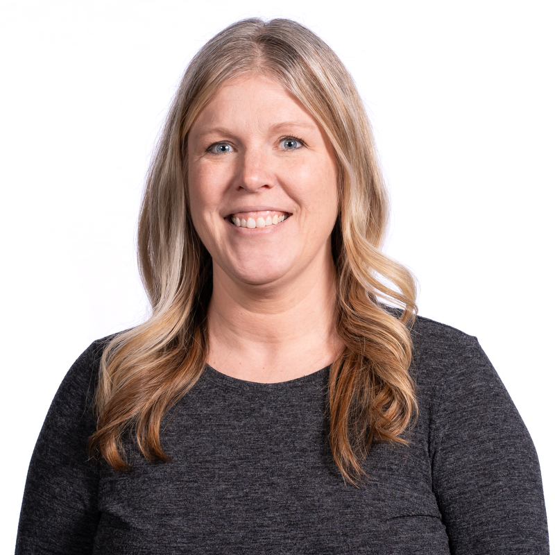 CHAMPAIGN, IL- February 06, 2024 - Illinois Women’s Basketball Office Manager Sarah Reifsteck headshot taken at the Bielfeldt Athletics Administration Building in Champaign, IL. Photo By Kevin Snyder 