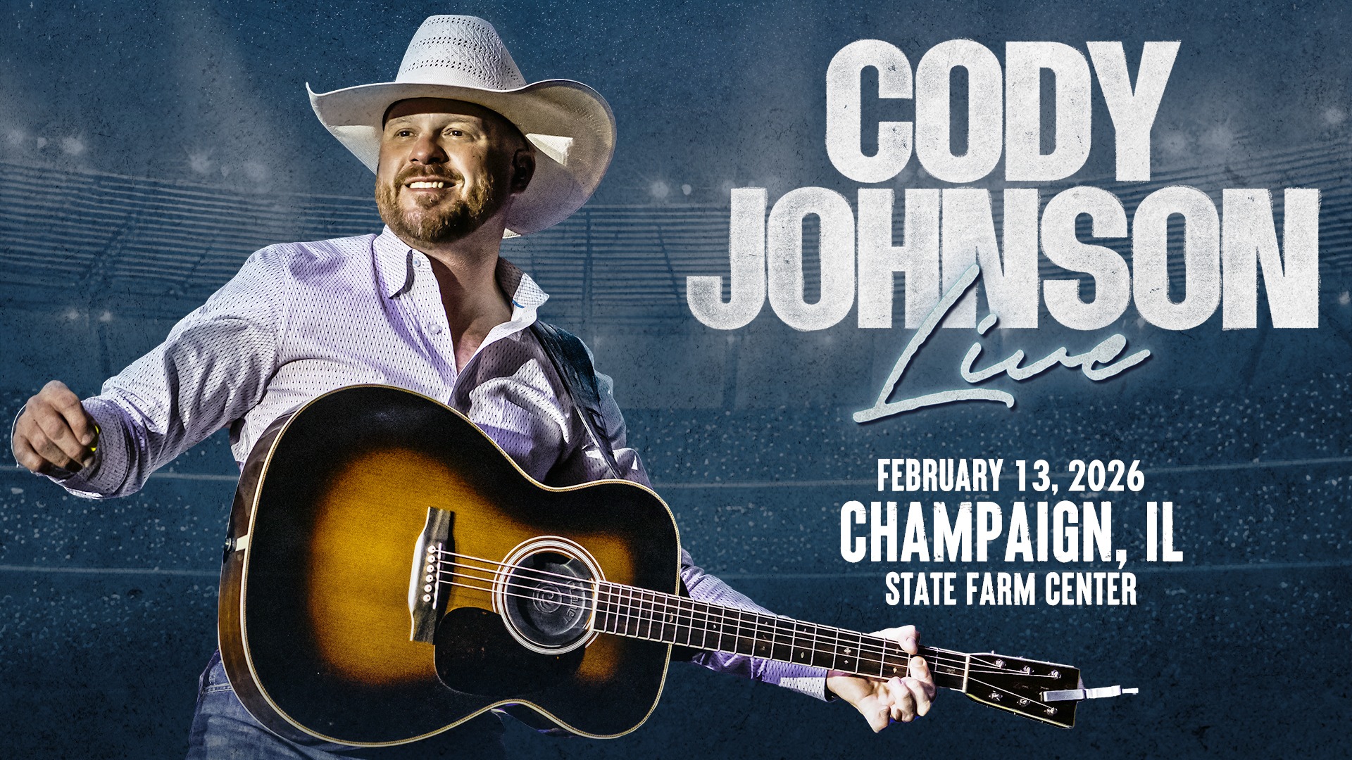 Cody Johnson Returns to State Farm Center 2026