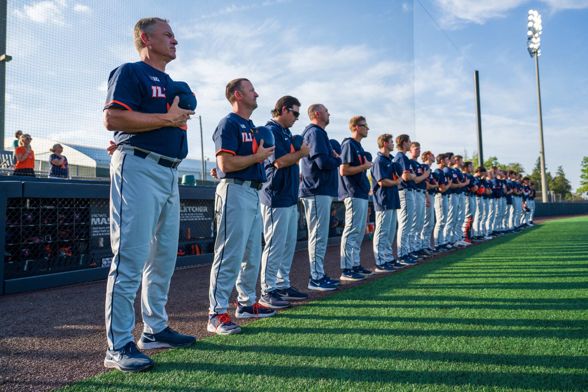 CHAMPAIGN, IL - October 02, 2025 - Infielder Kyle Schupmann during the game between the Eastern Illinois Panthers and the Illinois Fighting Illini at Illinois Field in Champaign, IL. Photo By Eason Zhou/Fighting Illini