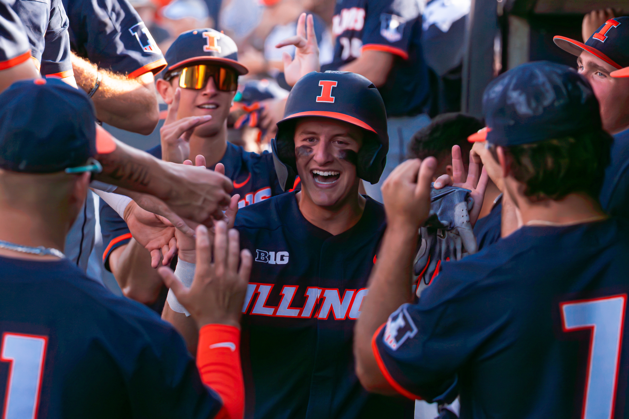 CHAMPAIGN, IL - October 4, 2025 - Infielder Jack Zebig during the game between the Bradley Braves and the Illinois Fighting Illini at Illinois Field in Champaign, IL. Photo By Dwayne Banks Jr/Illinois Athletics