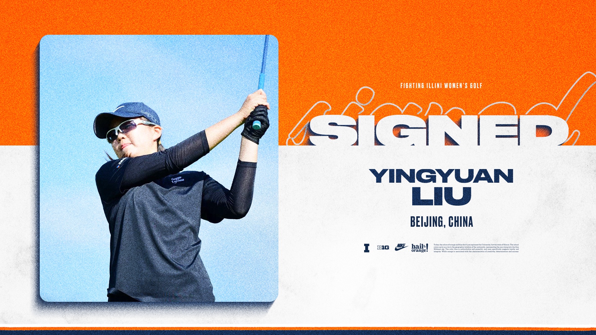 Yingyuan Liu Signing Graphic