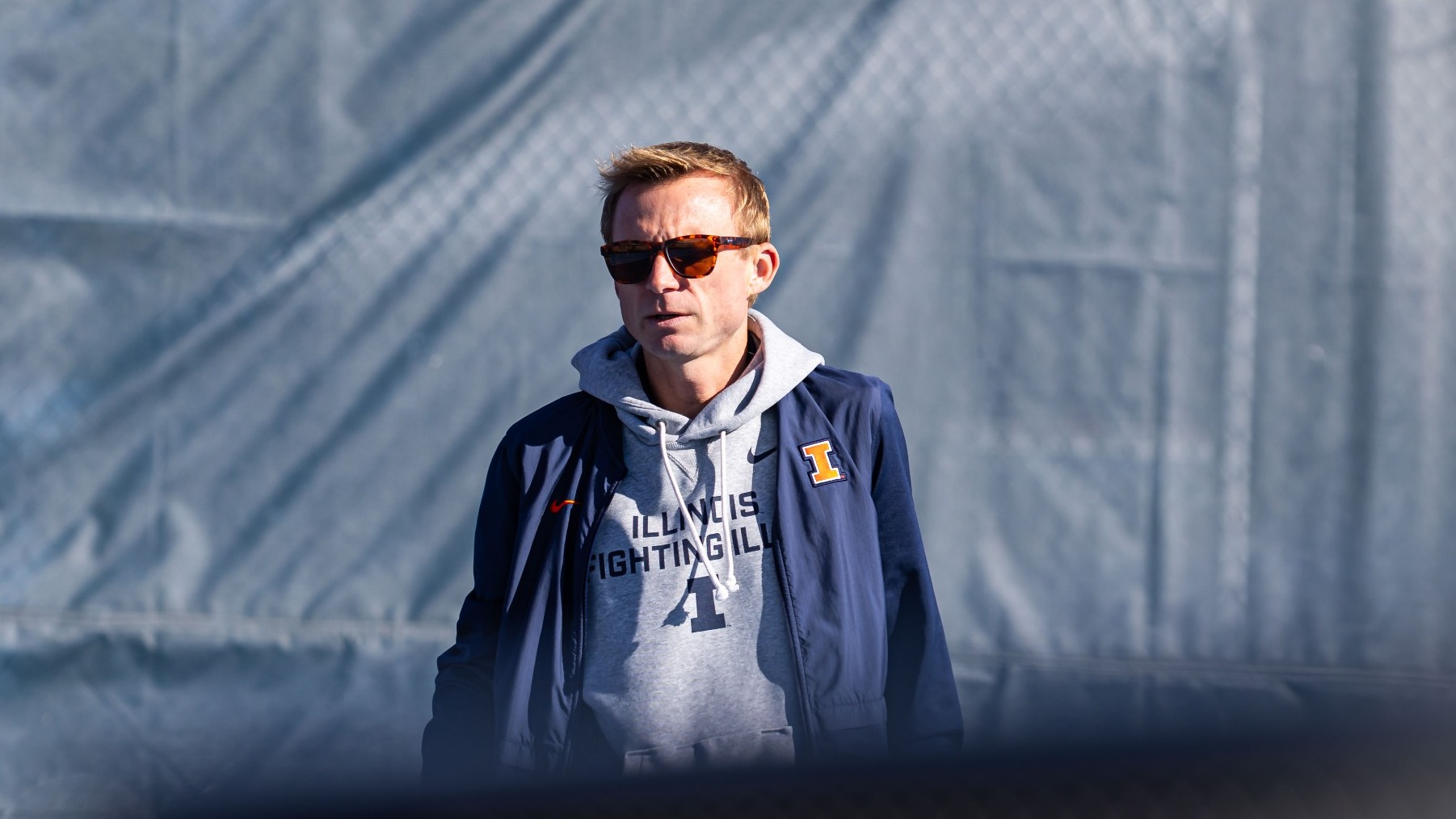 Evan Clark women's tennis head coach