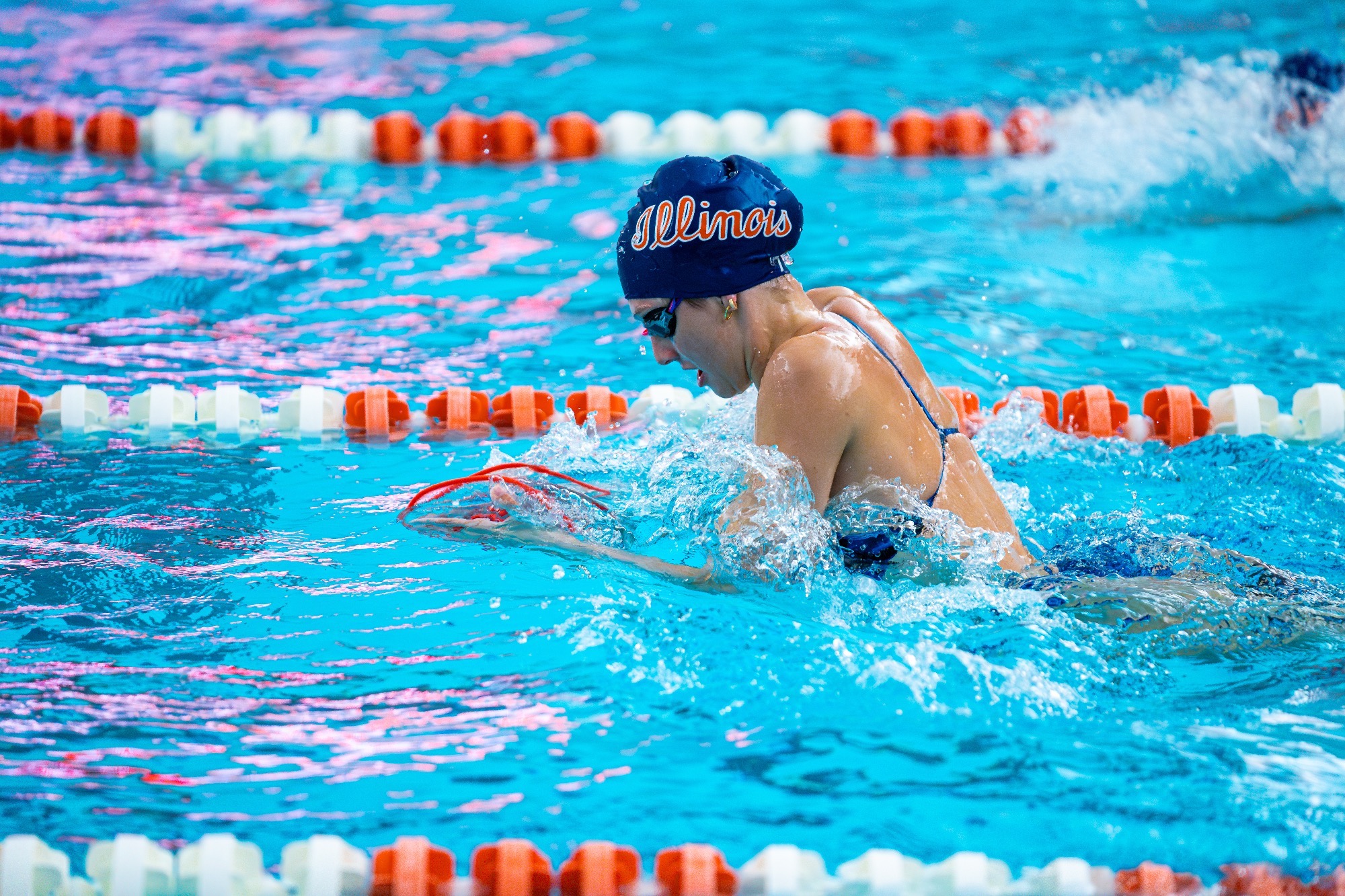 Taylor Judas swimming