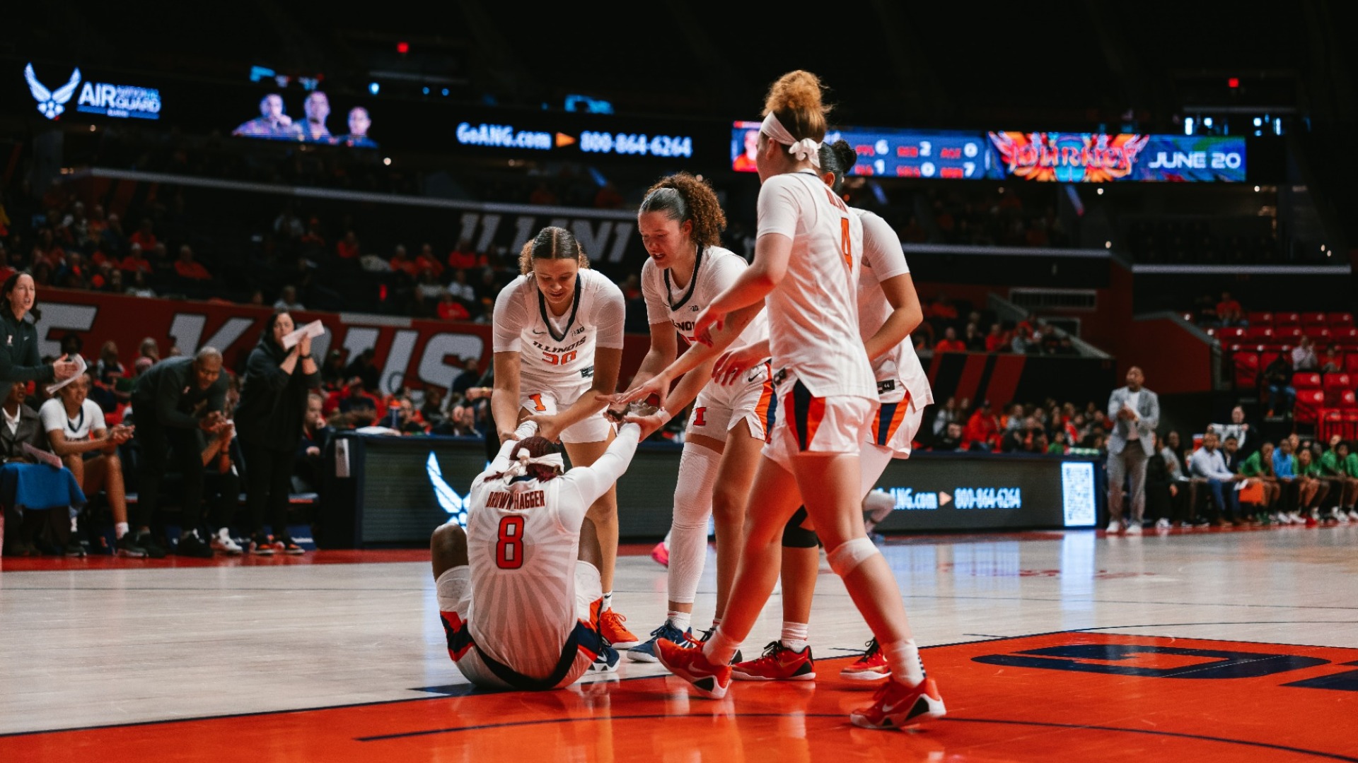 Illinois WBB vs. North Texas - team