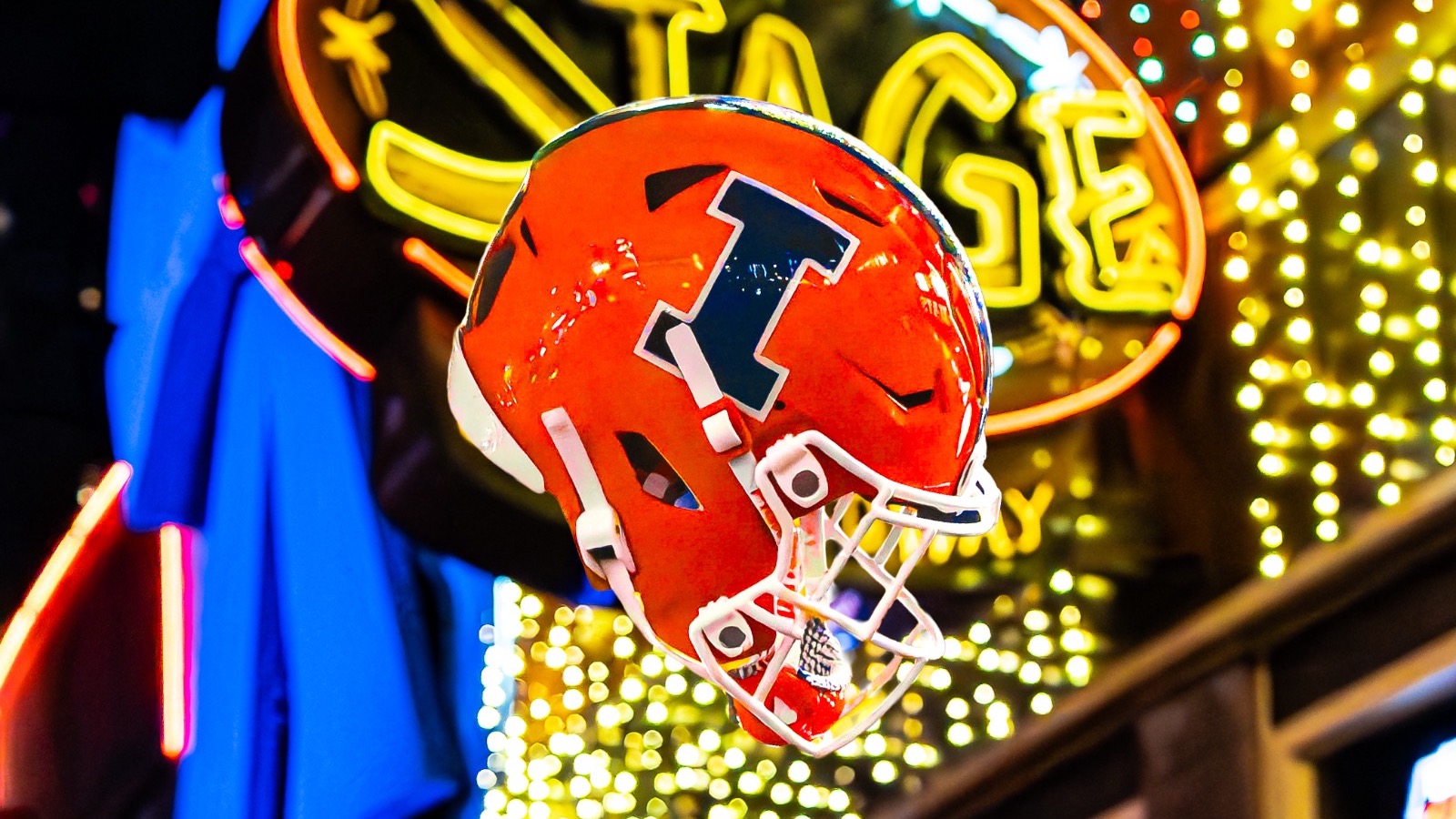 Illinois Football helmet