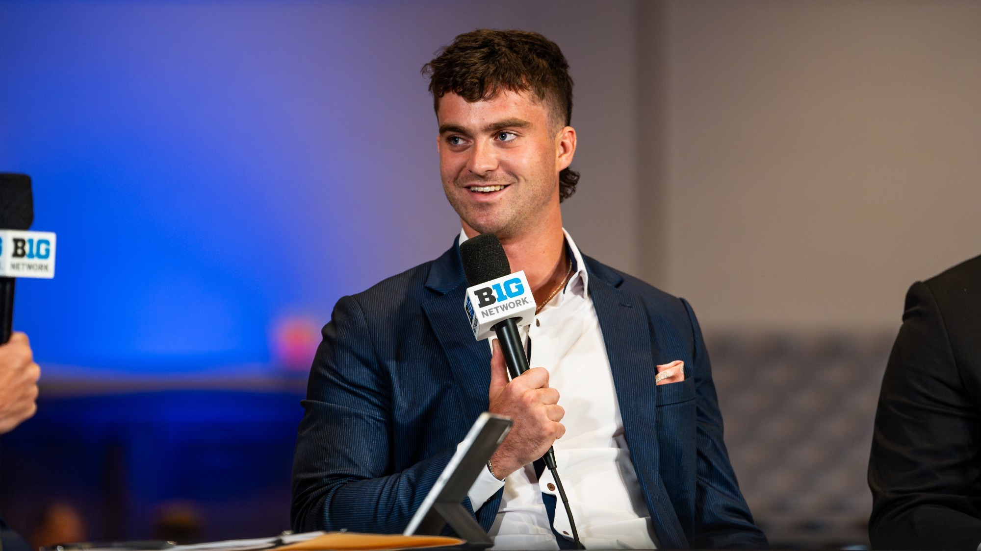Luke Altmyer Big Ten Media Days 2025