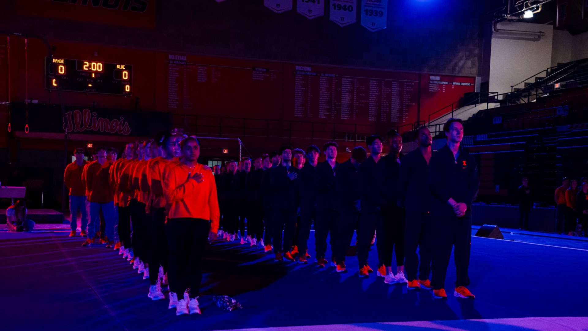 Orange and Blue PR Photo