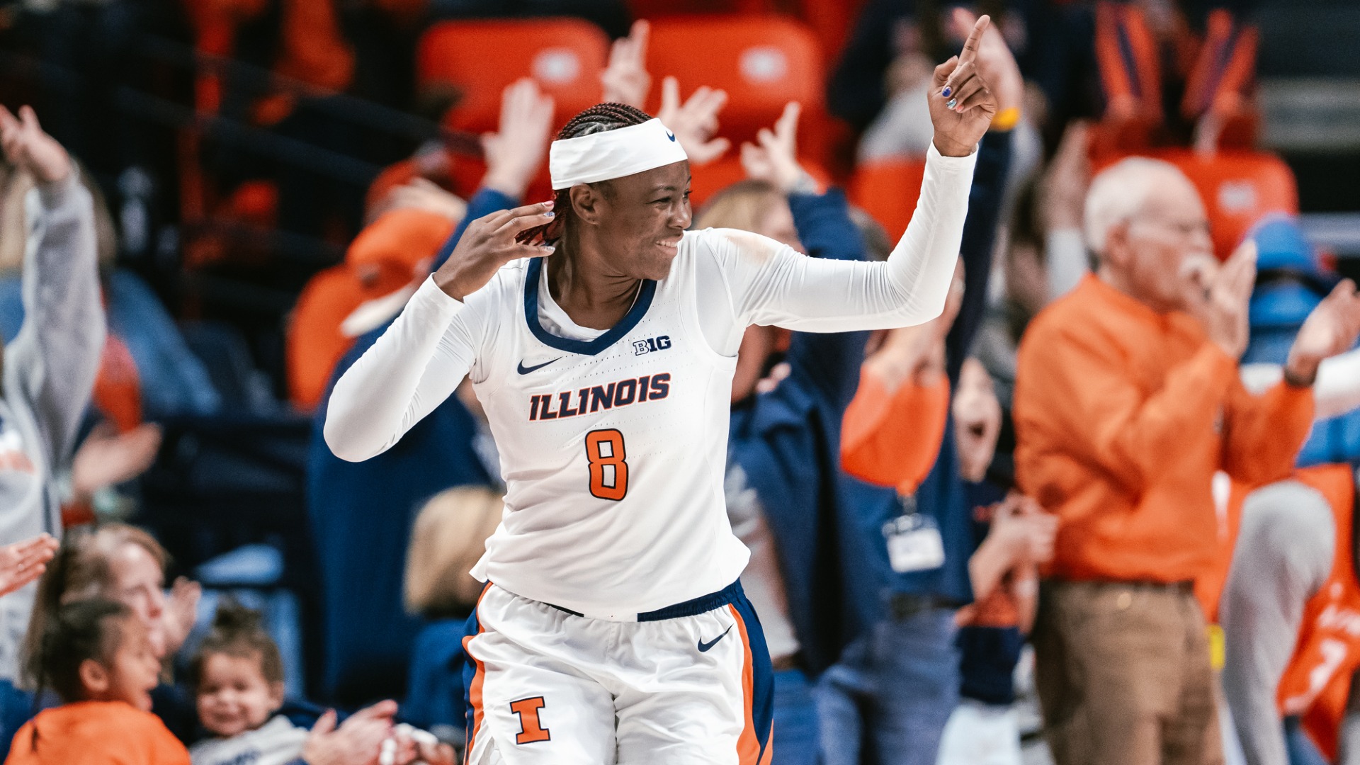 Illinois WBB vs Indiana - Jasmine Brown-Hagger