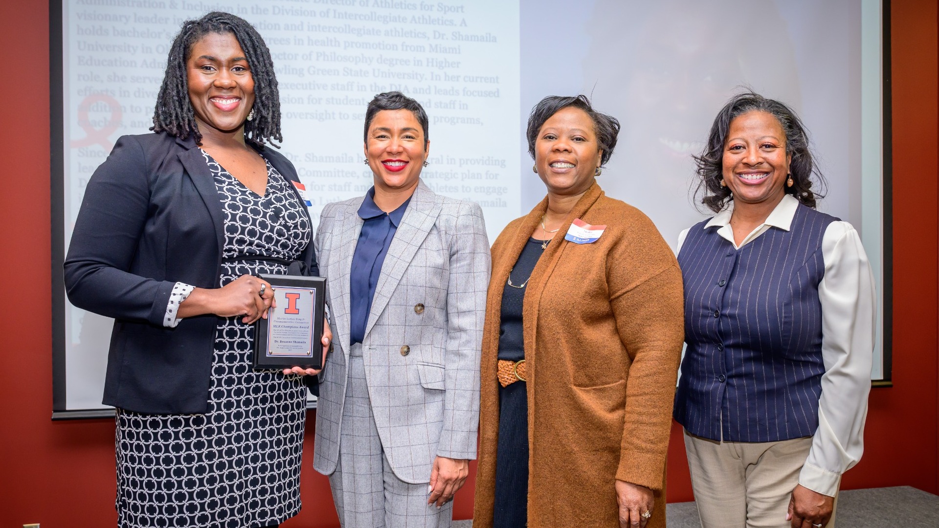 Dr. Breanna Shamaila MLK Champion