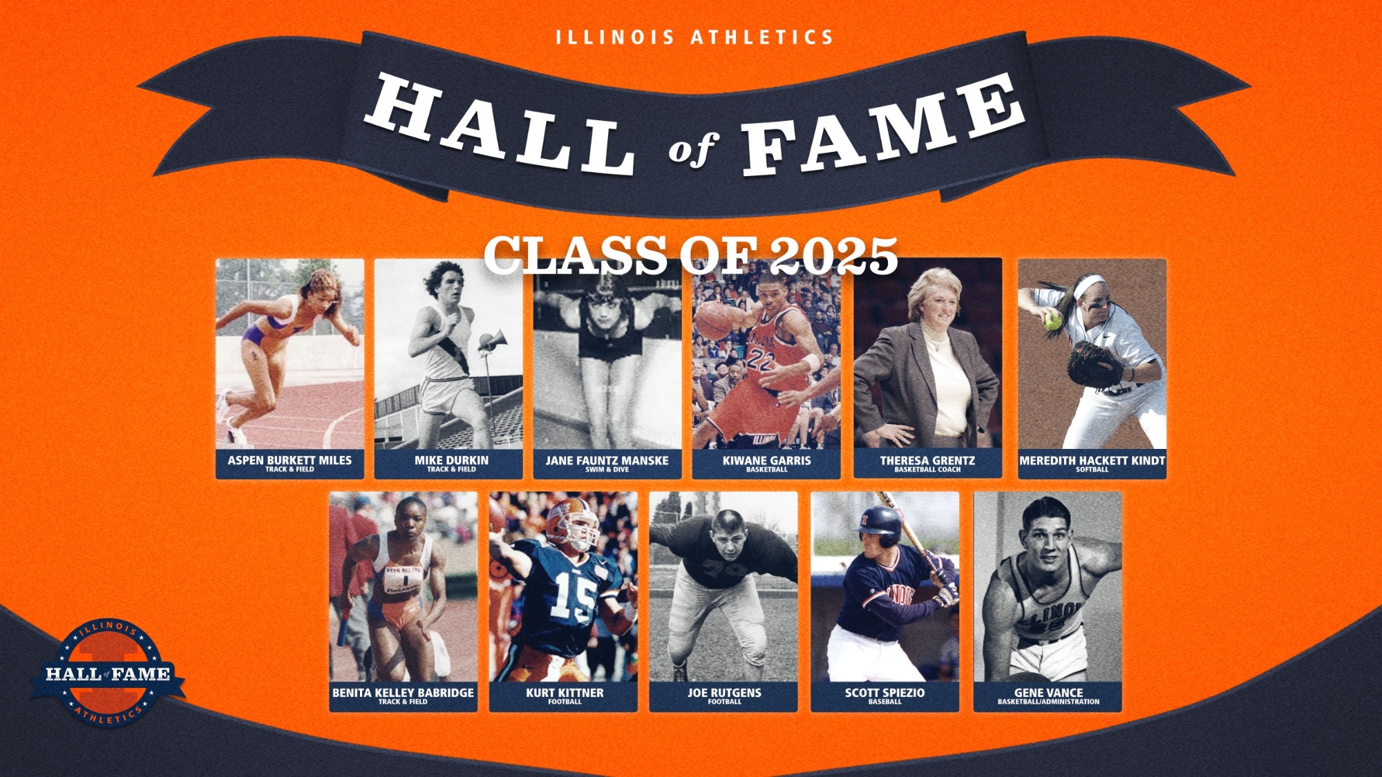 2025 HOF Inductees graphics