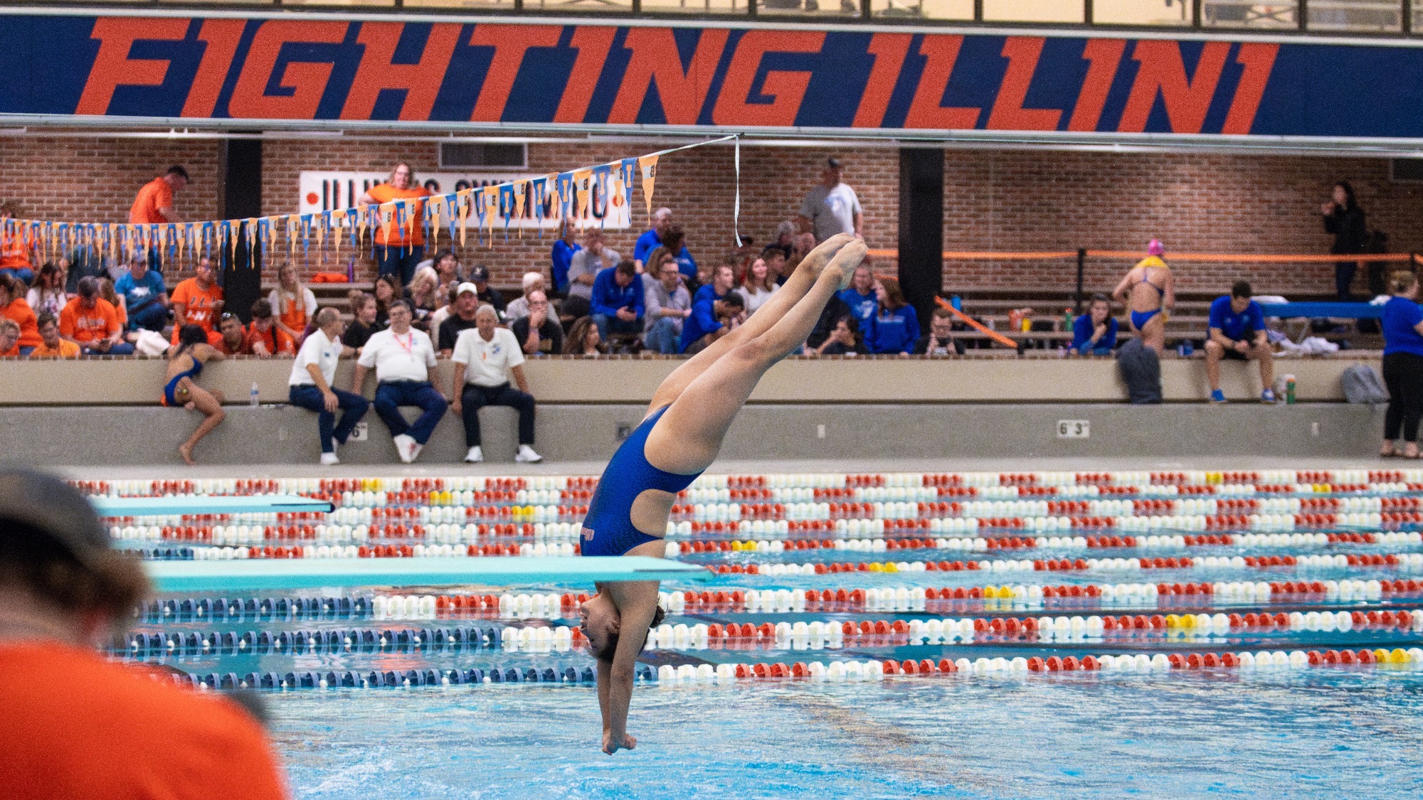 Matilda Garcia diving