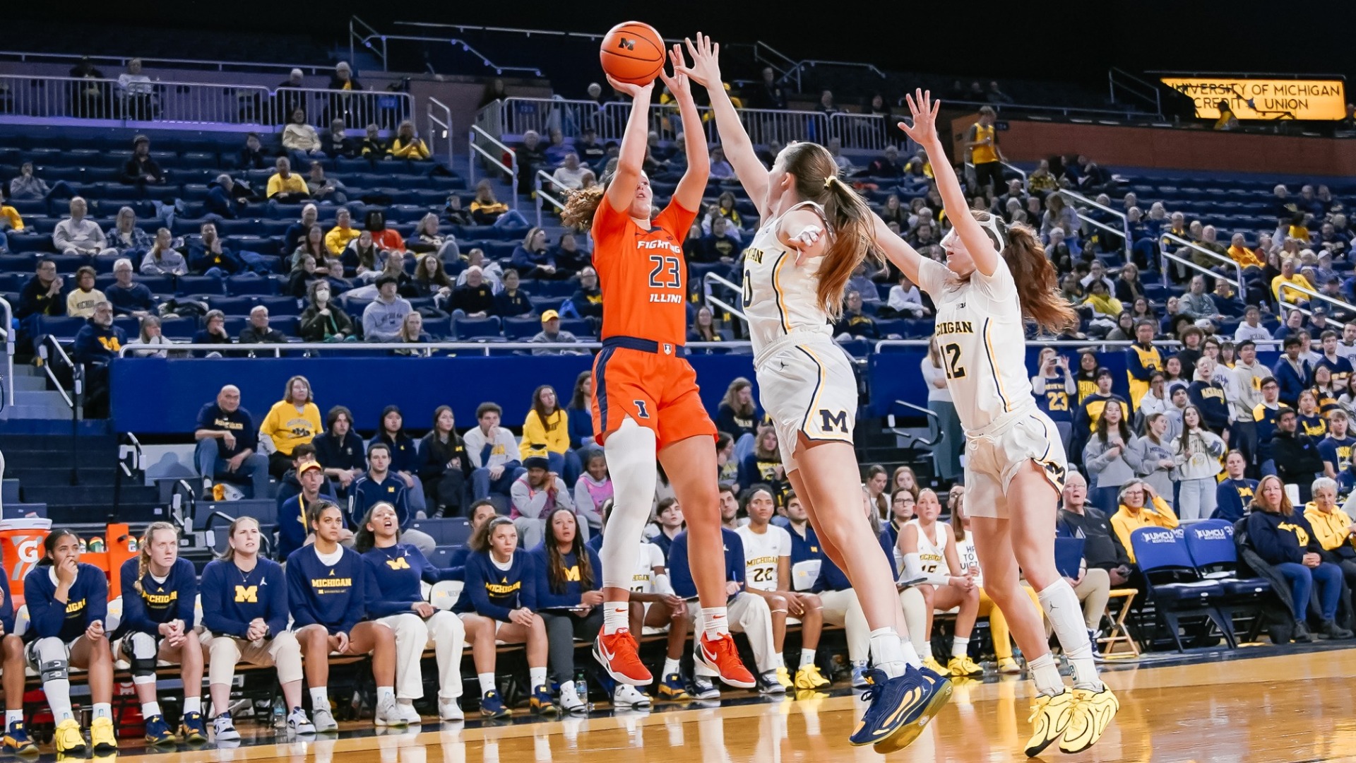 Illinois WBB at Michigan - Berry Wallace