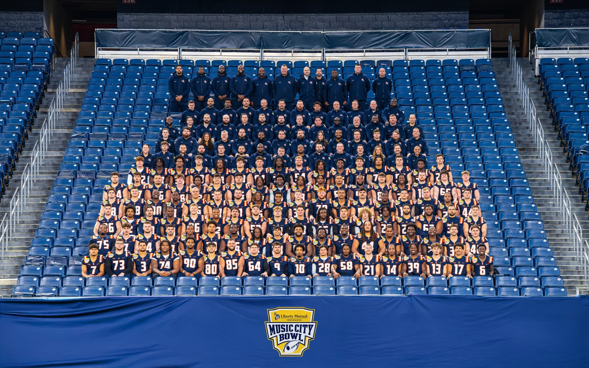 2025 Illinois Football Team Photo