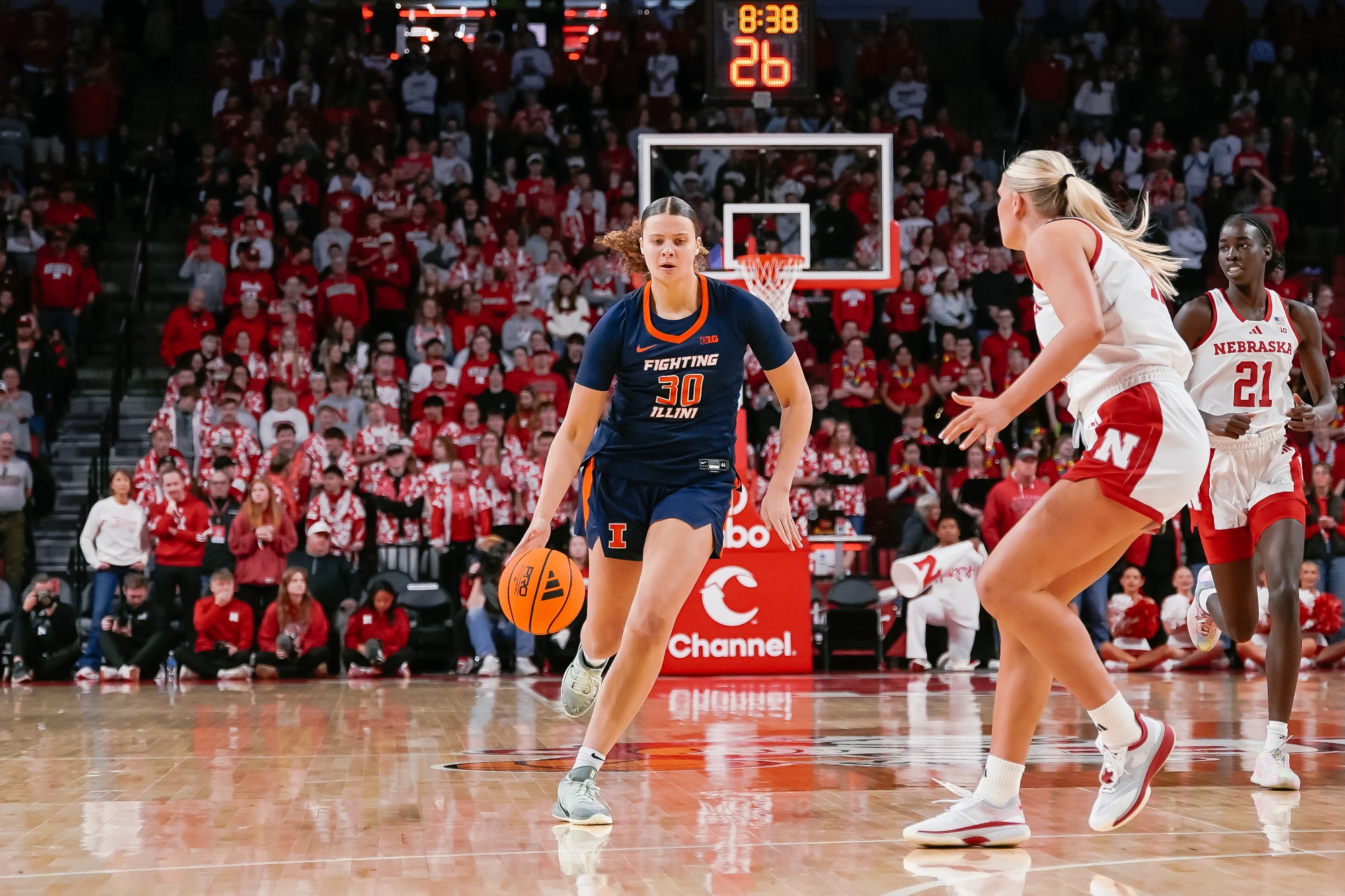 Illinois WBB at Nebraska - Cearah Parchment