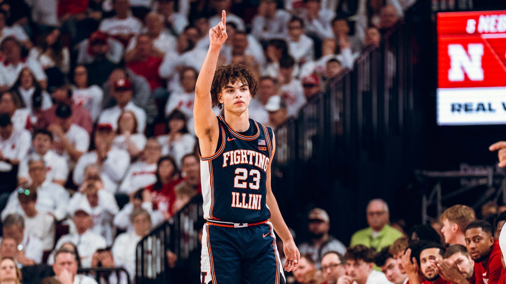 Keaton Wagler at #5 Nebraska_2-1-26 (Courtney Bay)