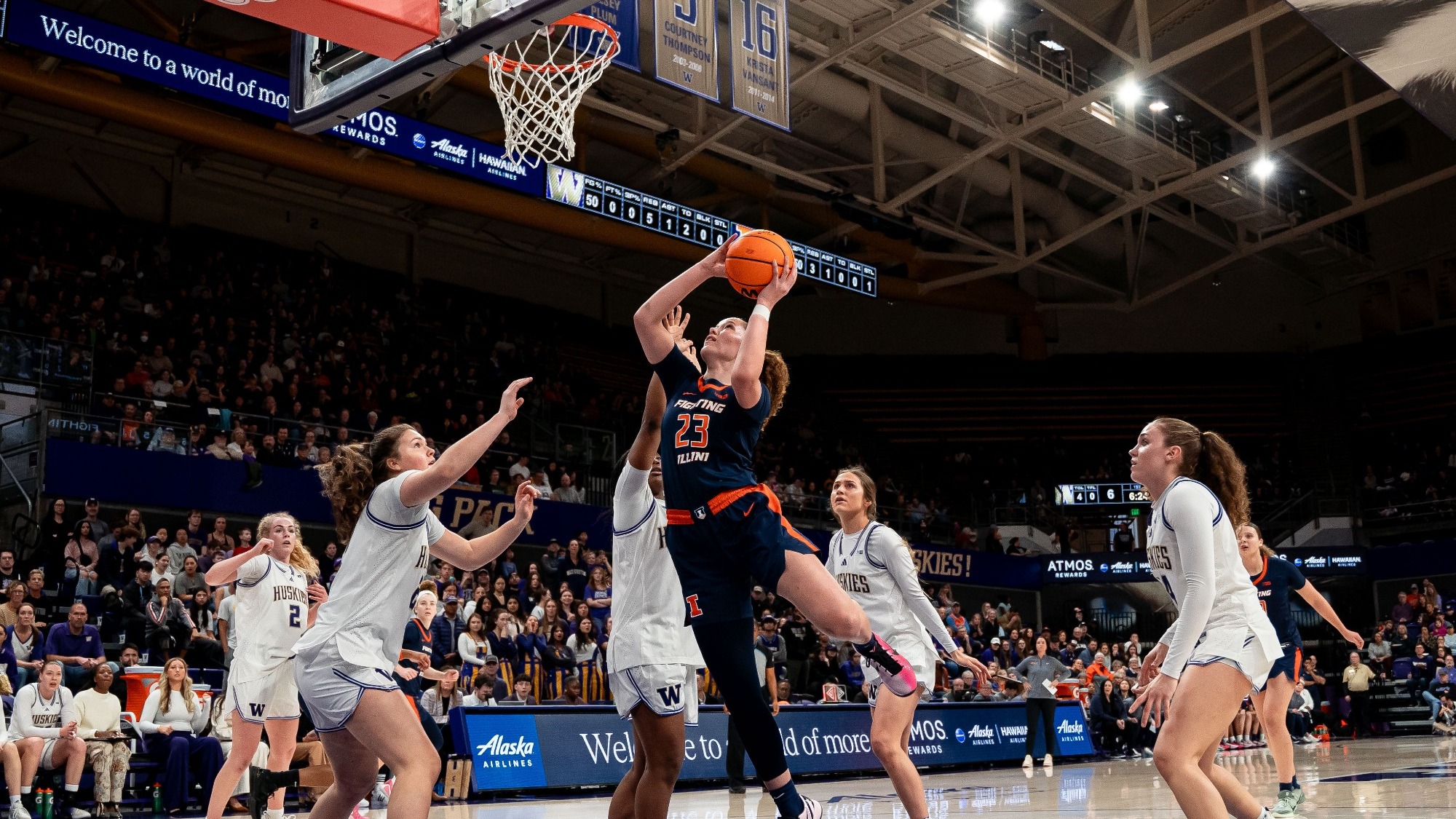 Berry Wallace Action shot preview vs Oregon