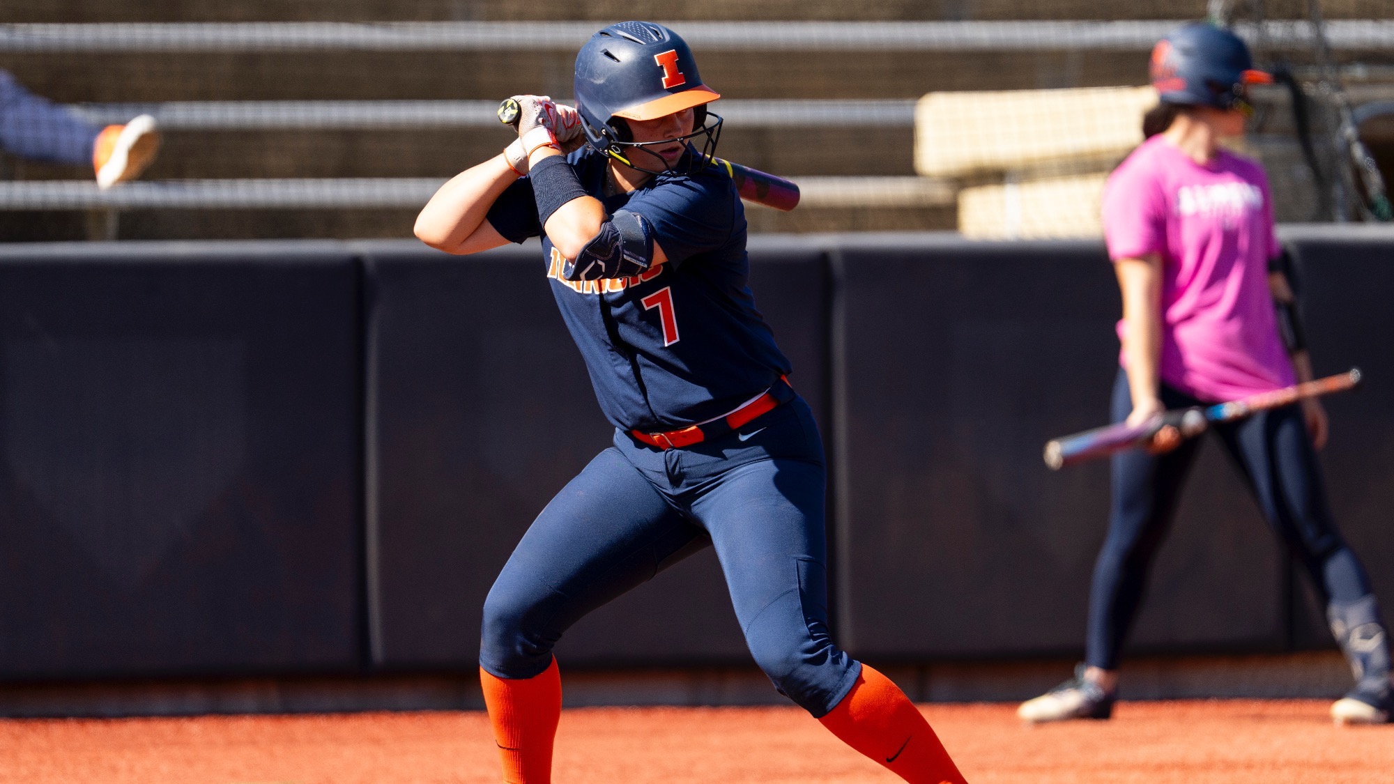 Ellie Haggard batting