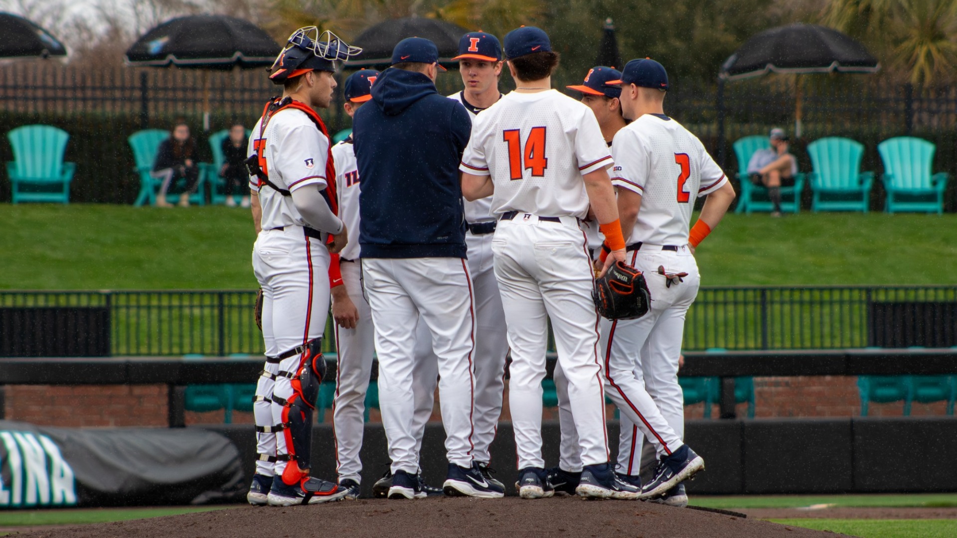 Illinois BASE vs VCU - 260221 - mound visit
