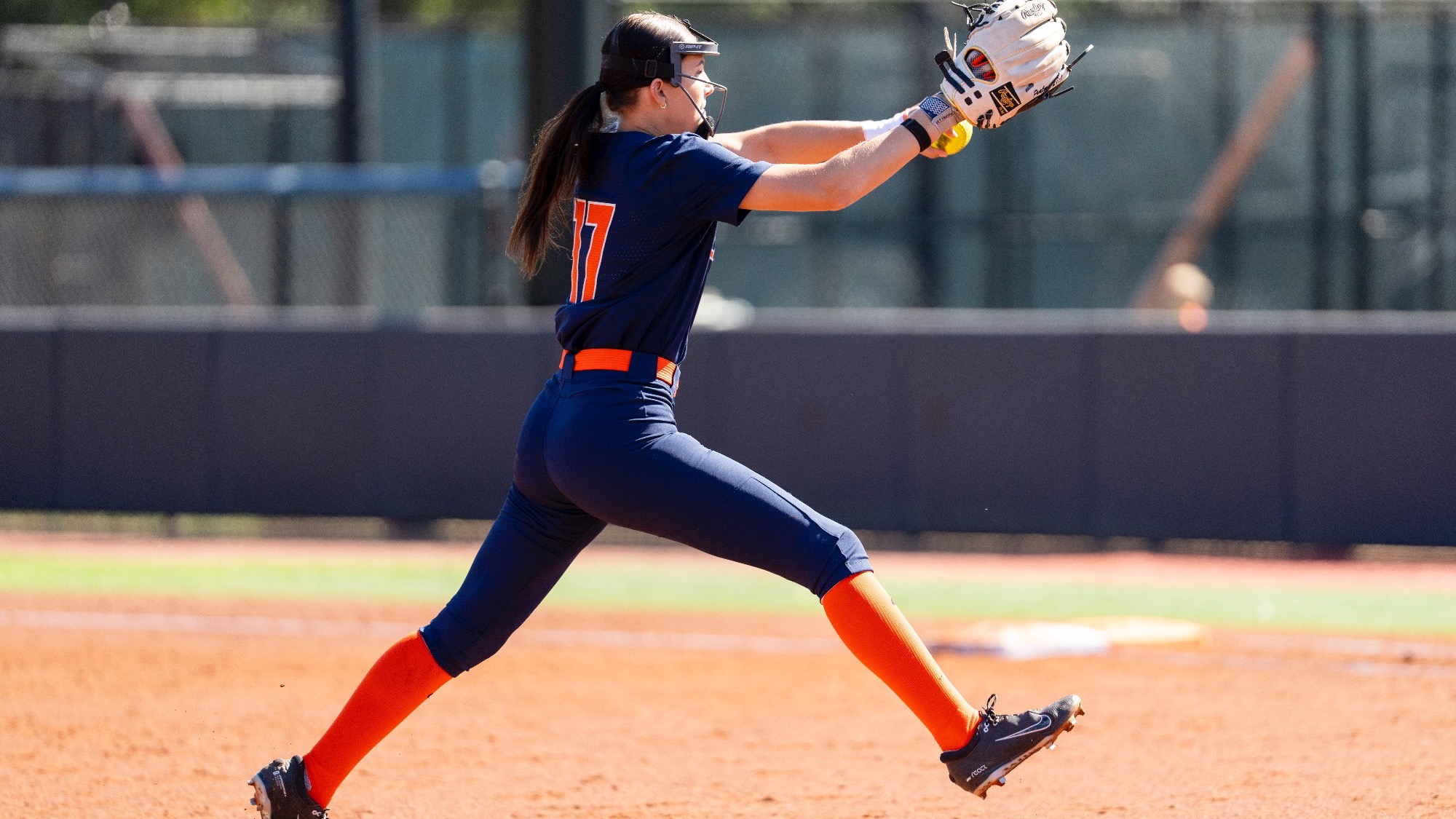 Abby Sabalaskey pitching