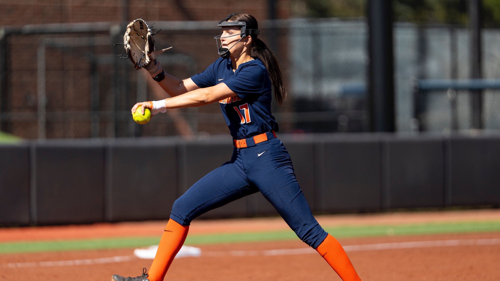 Abby Sabalaskey pitching