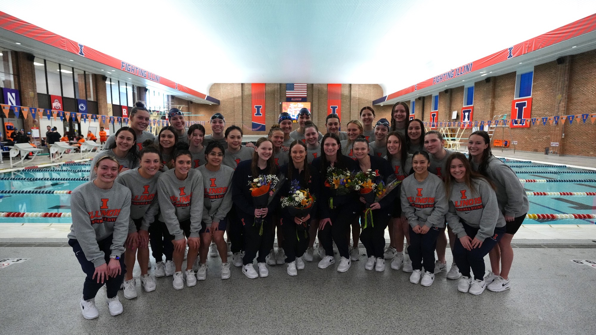 Swim and dive 2026 senior day