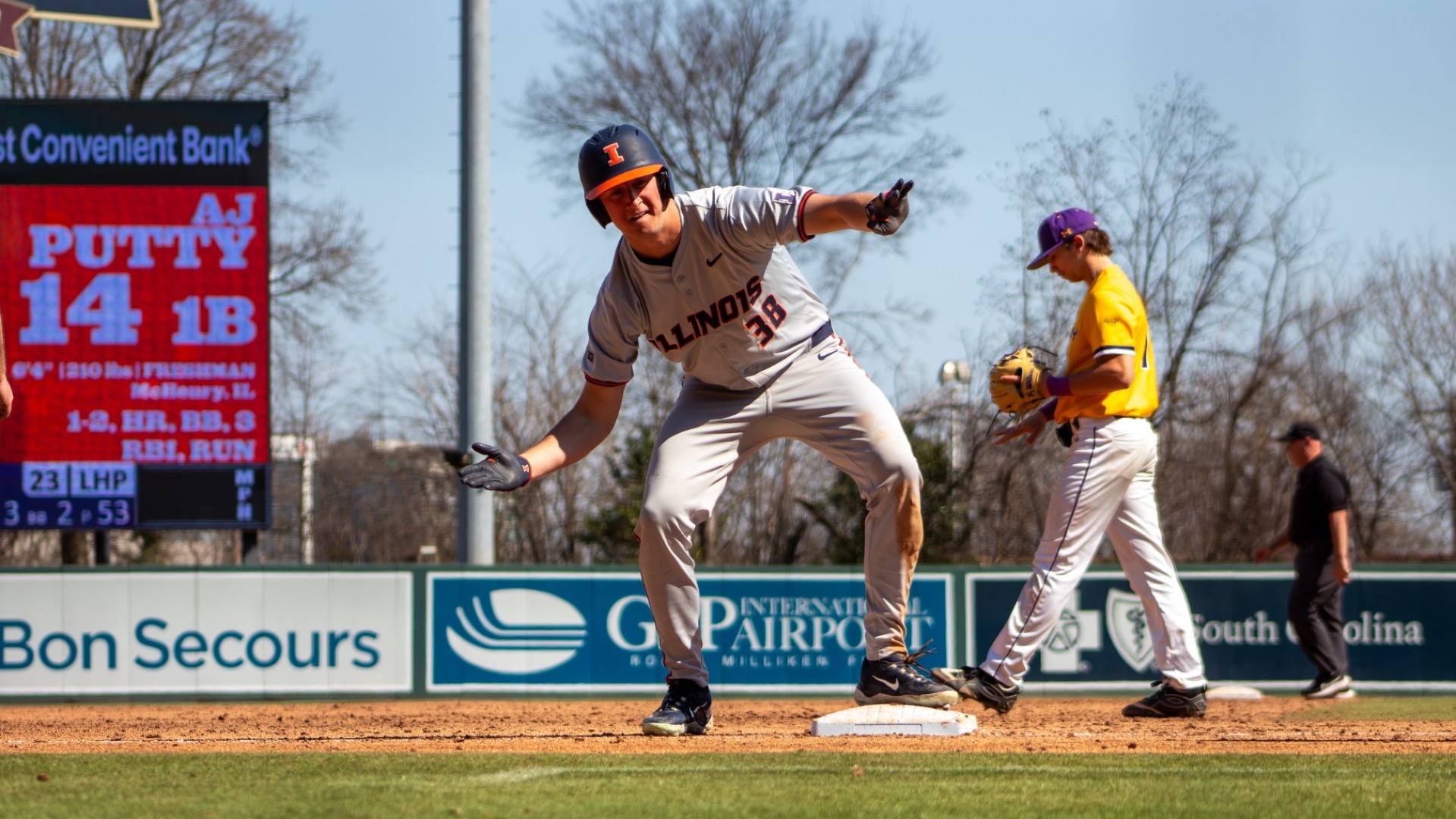 Illinois BASE vs UAlbany - Collin Jennings