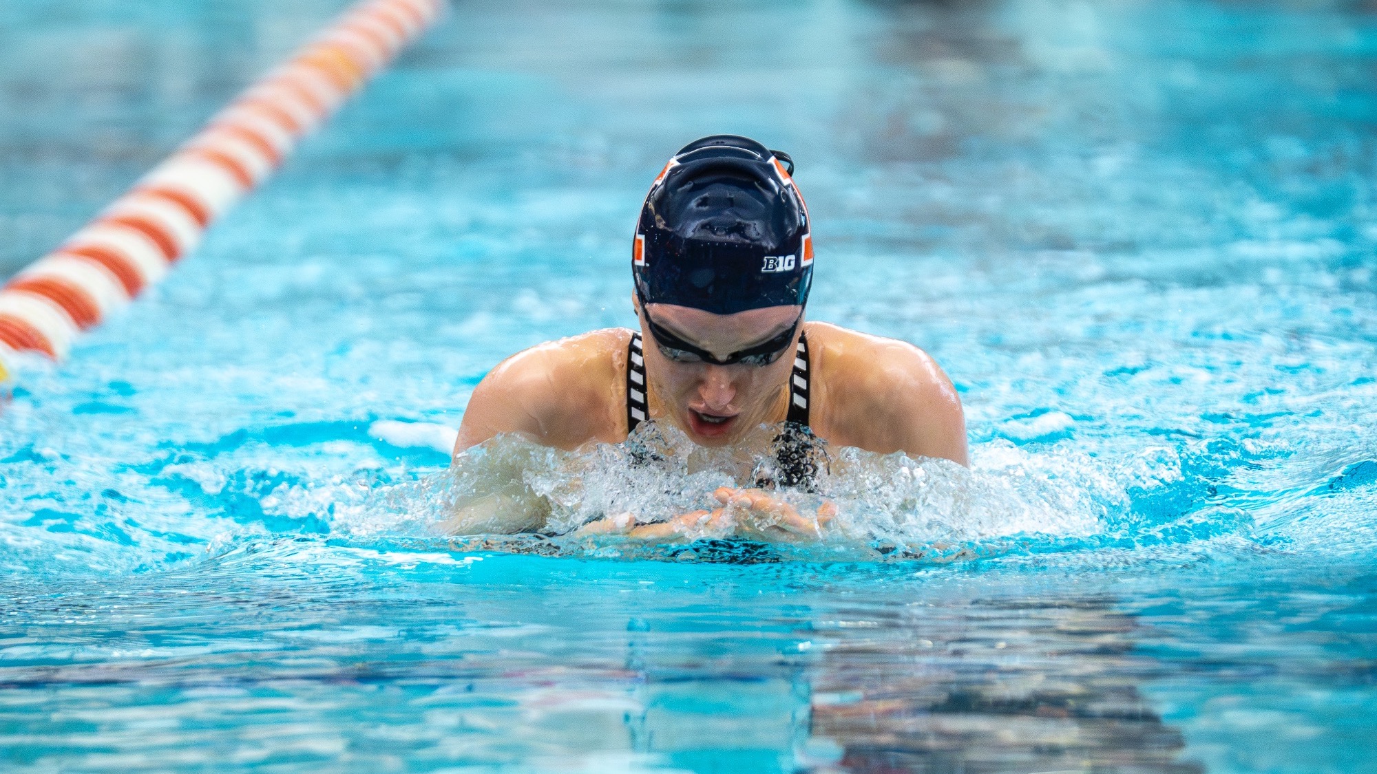 Adelaide Reaser swimming
