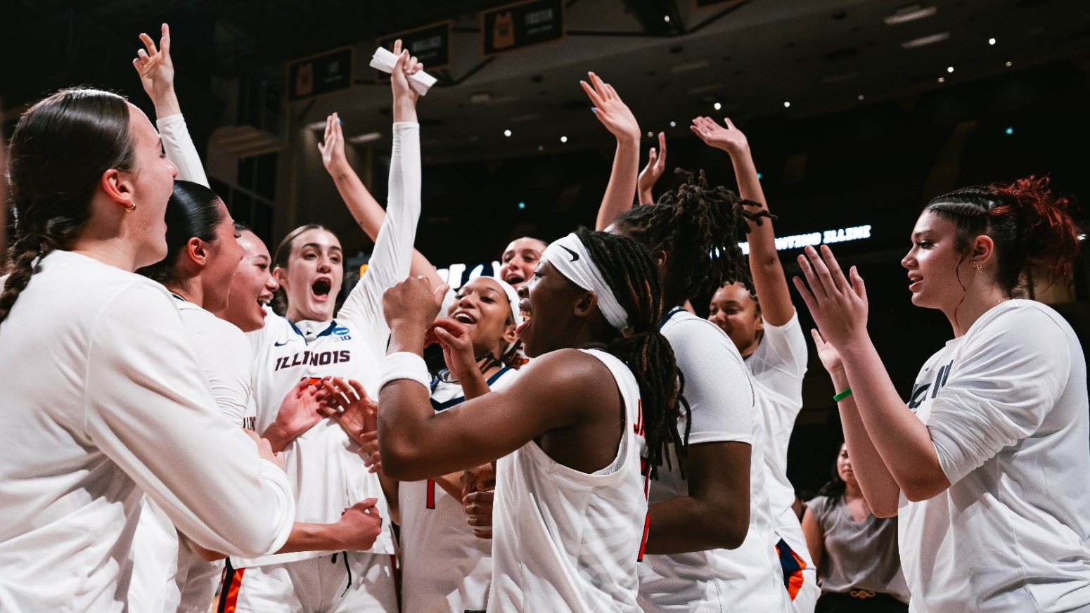 CHAMPAIGN, IL - March 21, 2026 - \wb during the game against the Colorado Buffalos and the Illinois Fighting Illini at Vanderbilt University Memorial Gymnasium Center in Nashville, Tennessee. Photo By Quinten Truitt